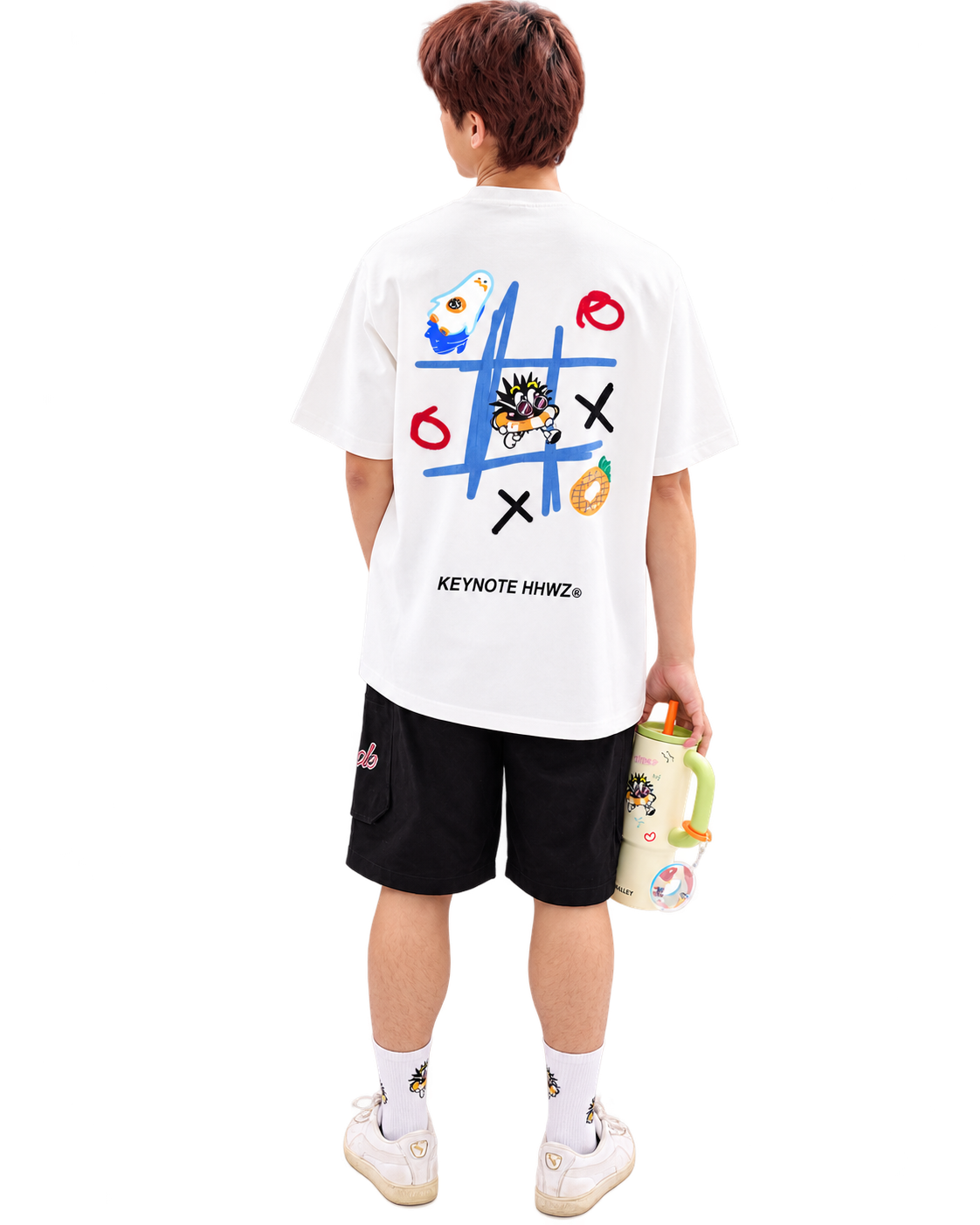 Keynote Summer XOXO Tee White back