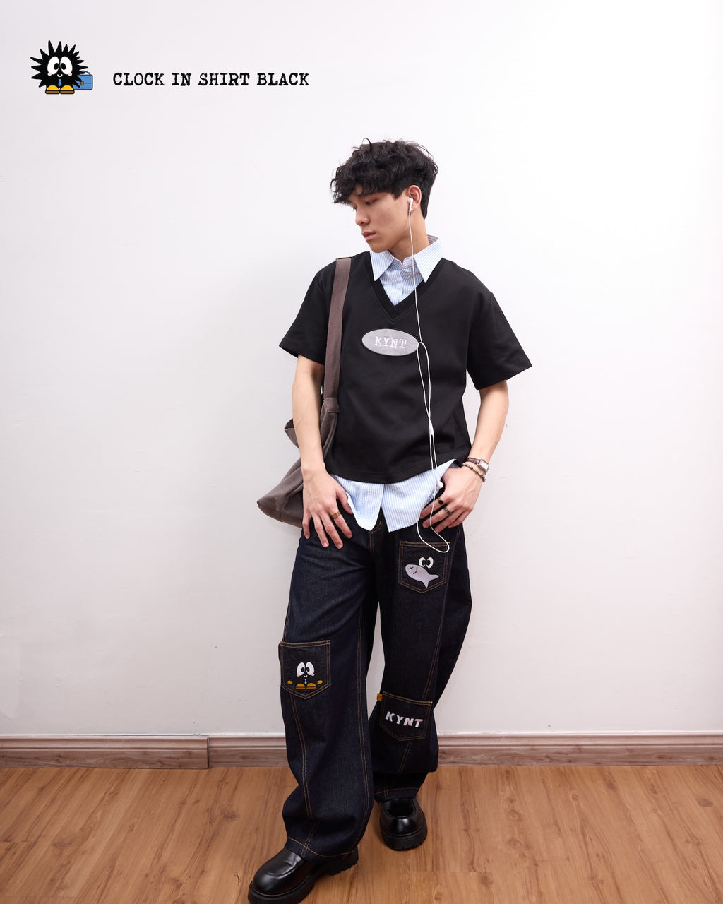 Clock-In Shirt Black