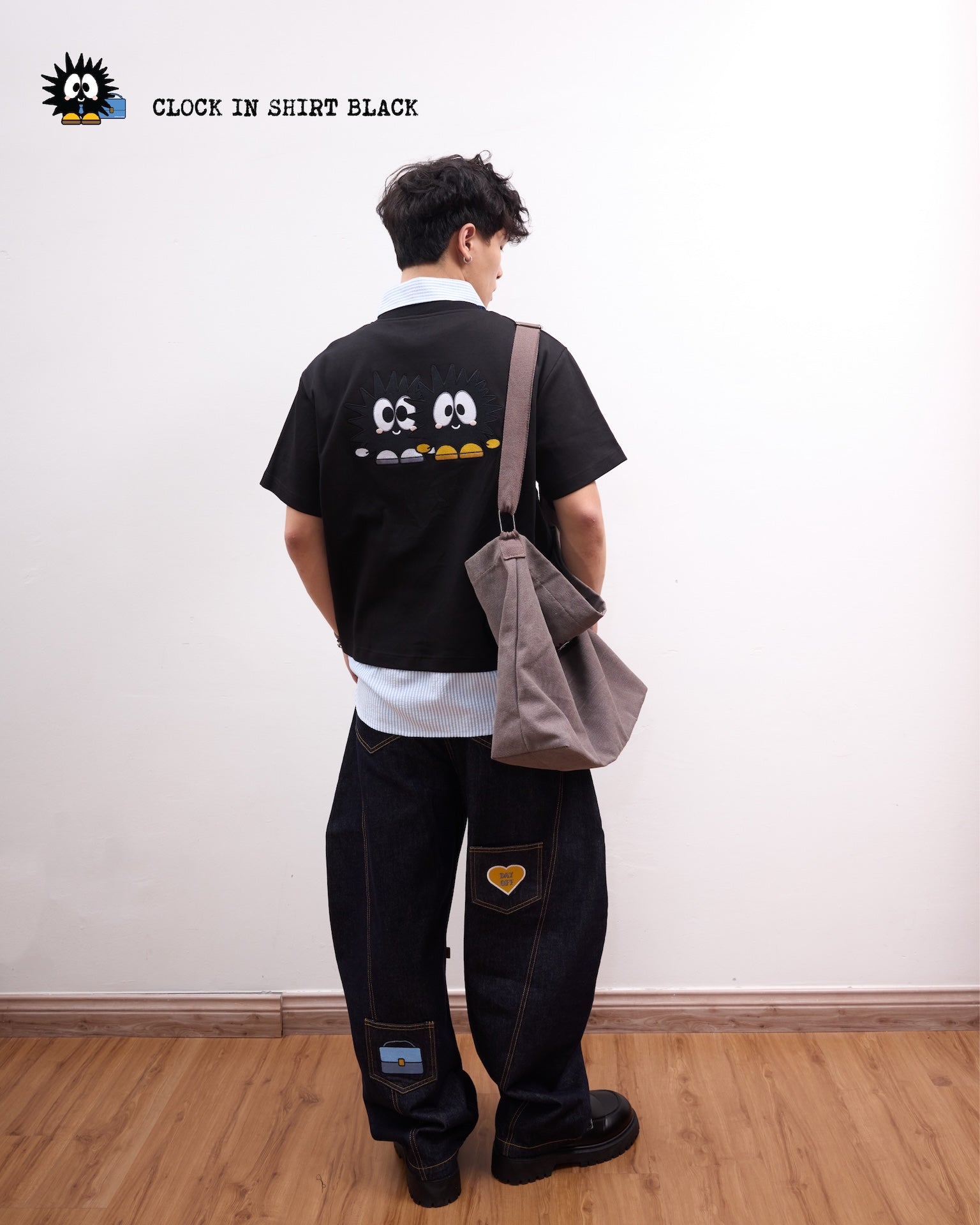 Clock-In Shirt Black