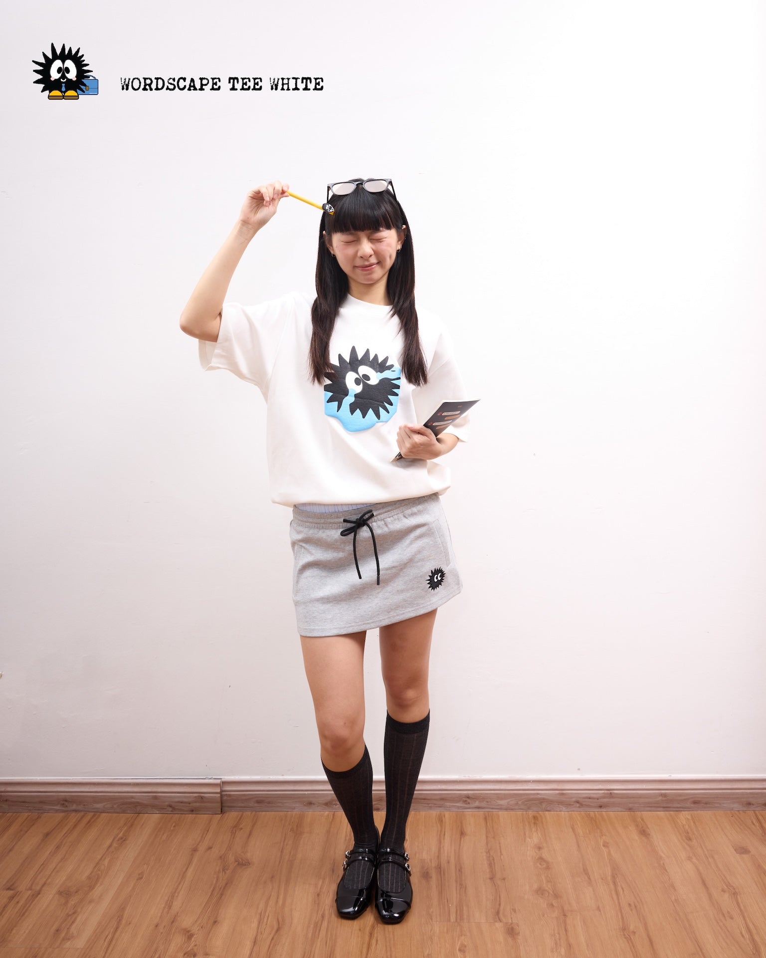 Wordscape Tee White