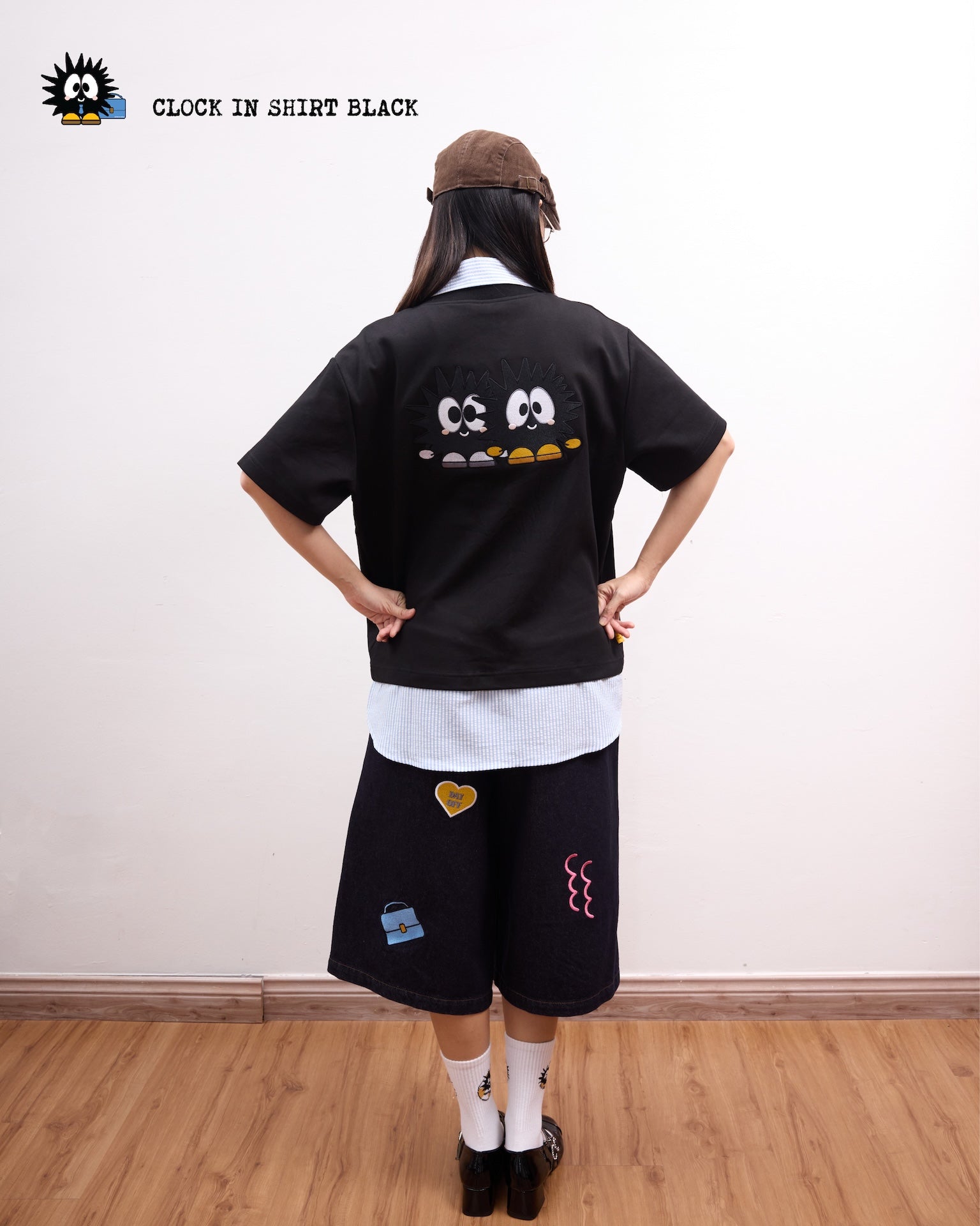 Clock-In Shirt Black