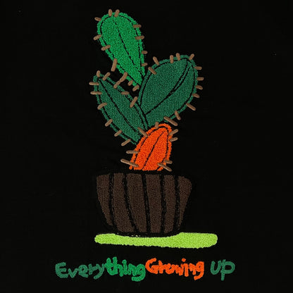 Everything Growing Up Tee < Black >