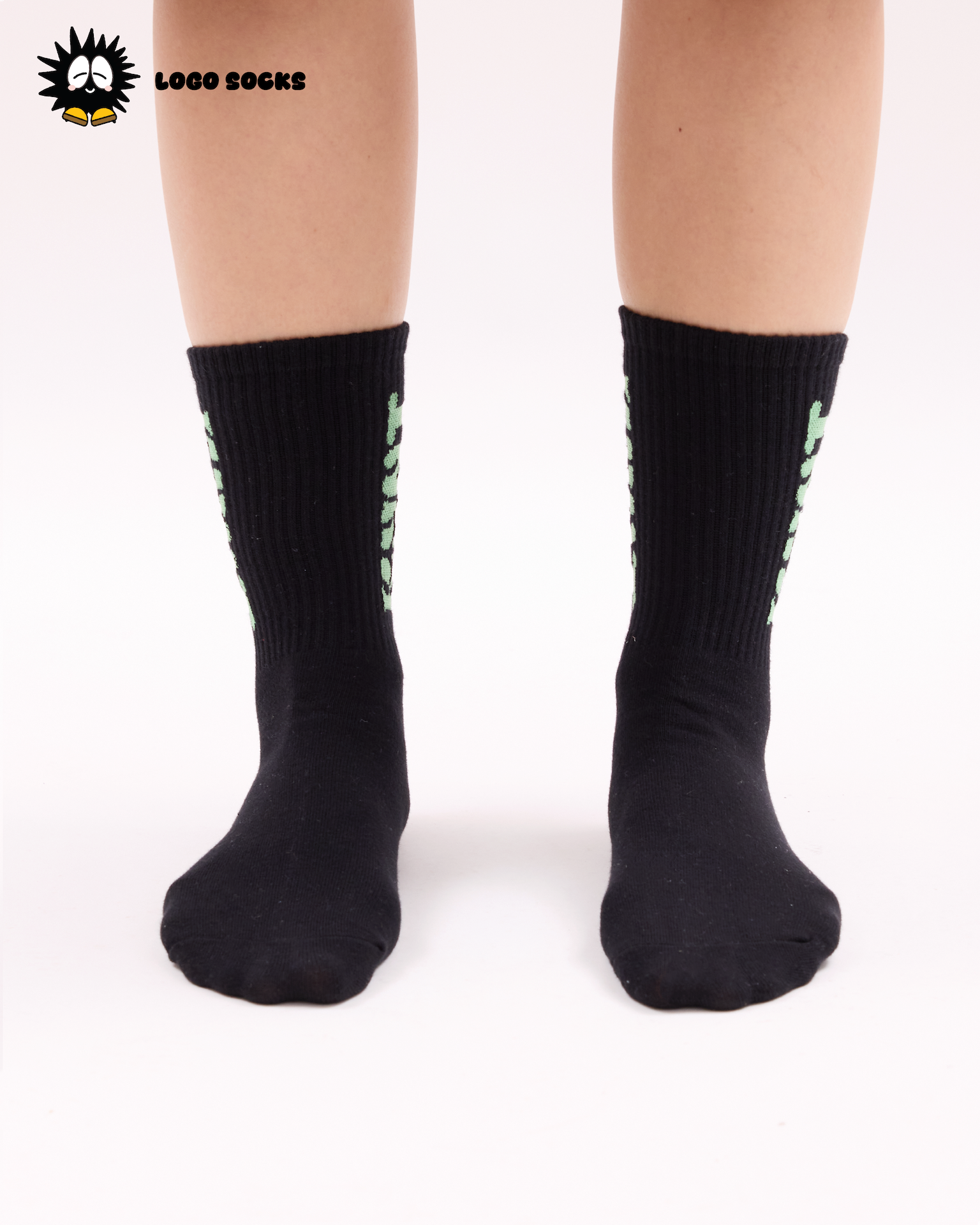 KEYNOTE | Logo Socks Black - SWAGANZ