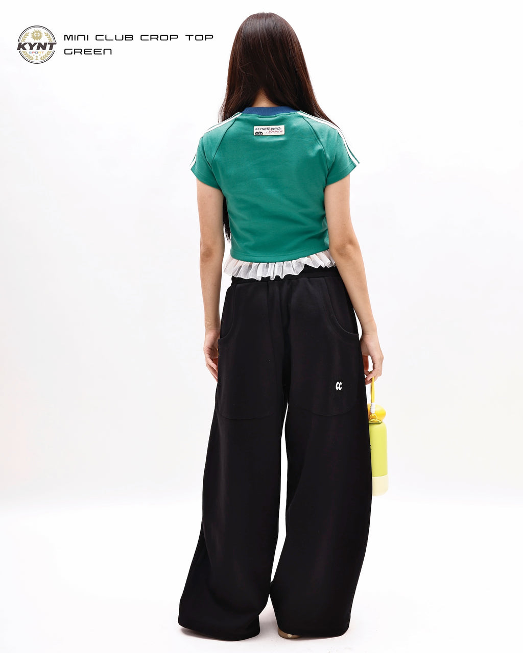 Mini Club Crop Top Green