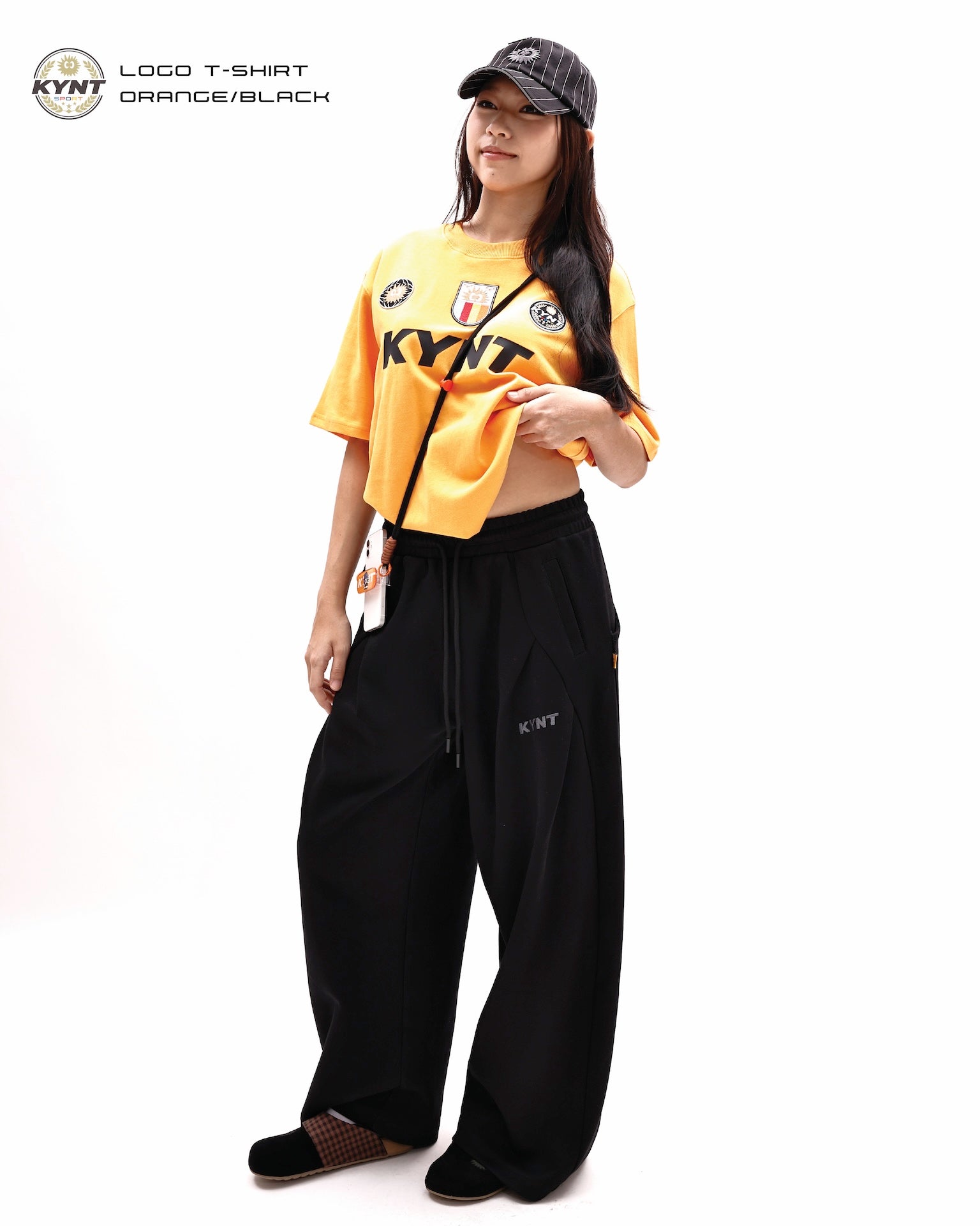 Logo T-Shirt Orange/Black