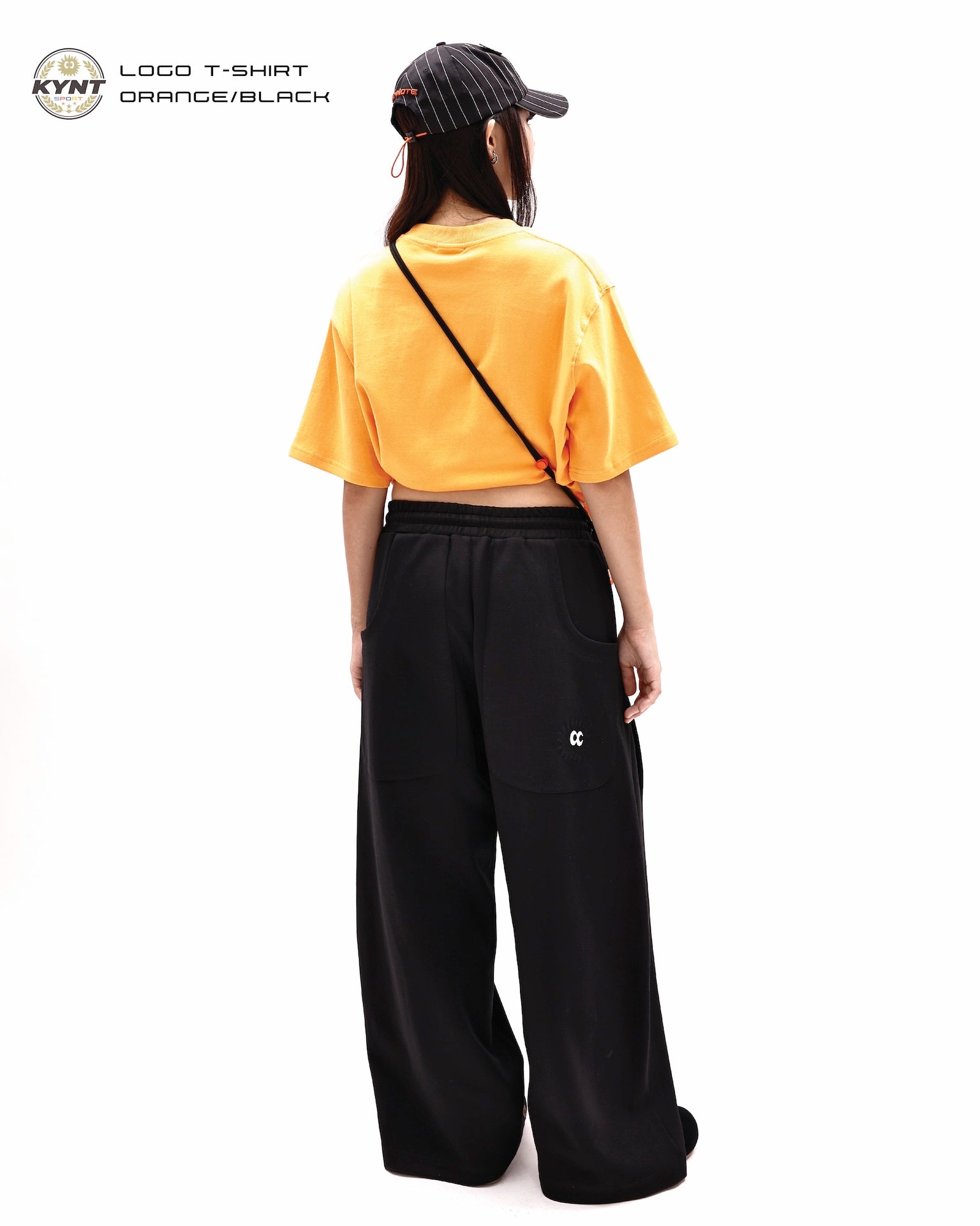 Logo T-Shirt Orange/Black