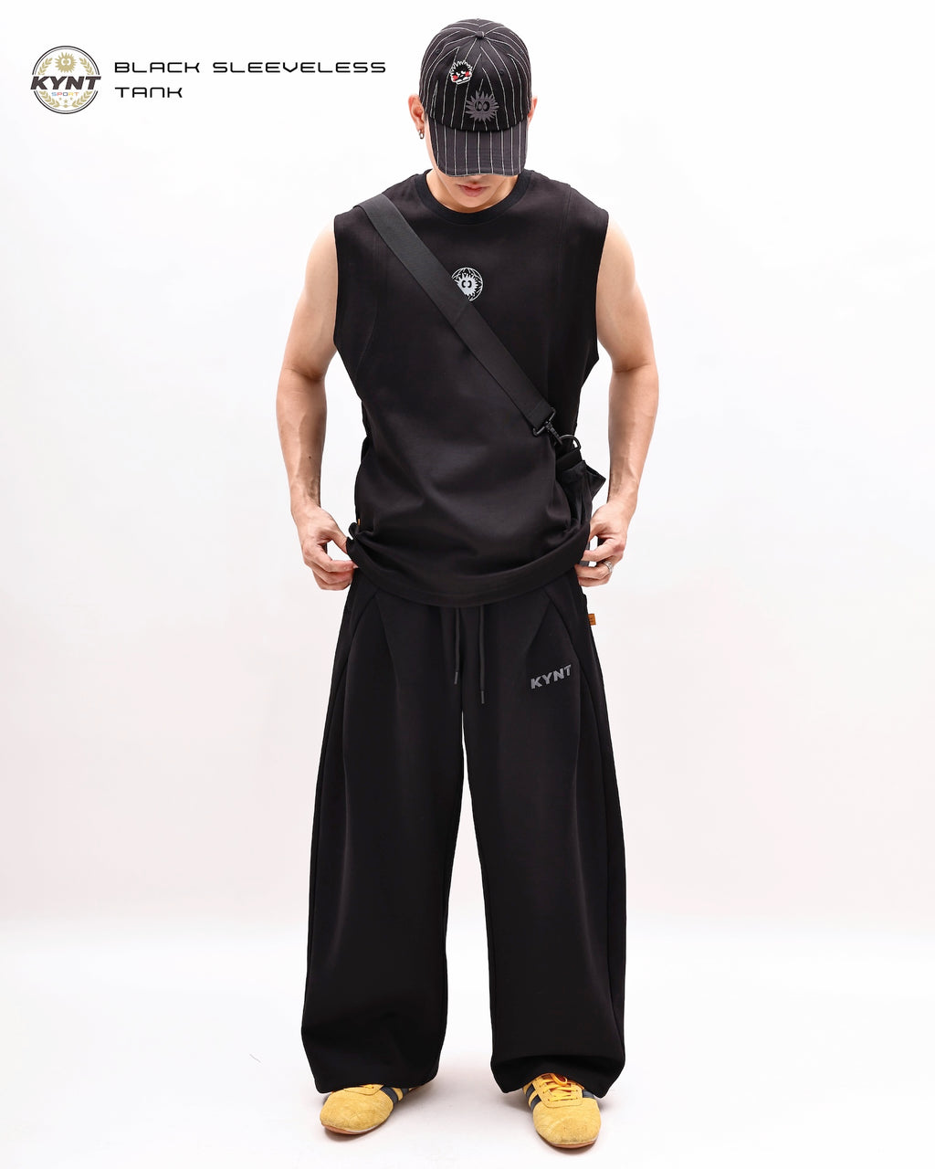Black Sleeveless Tank