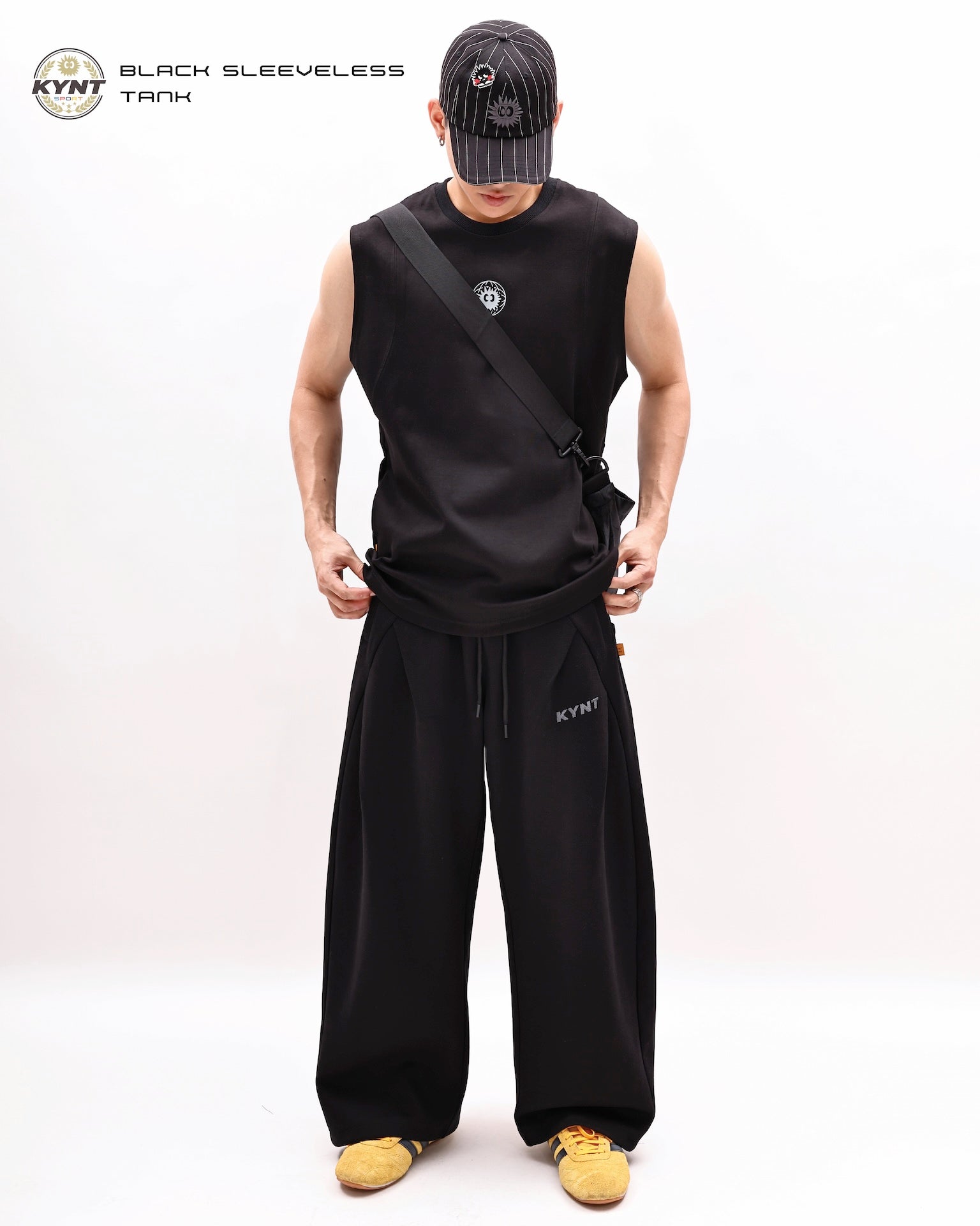 Black Sleeveless Tank