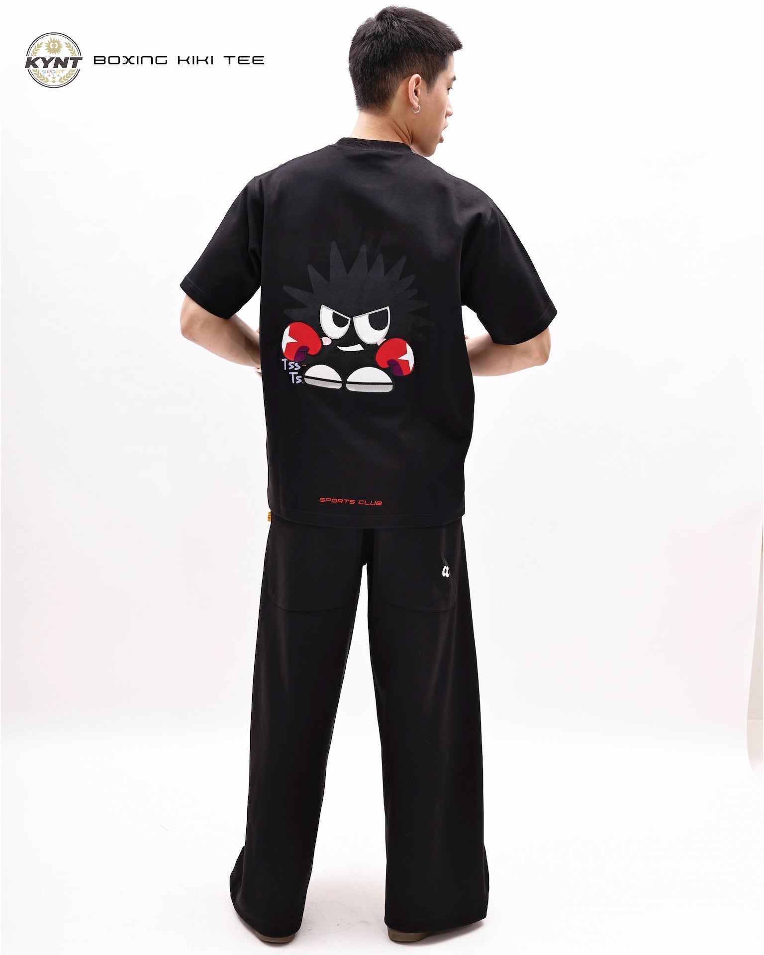 Boxing Kiki Tee Black