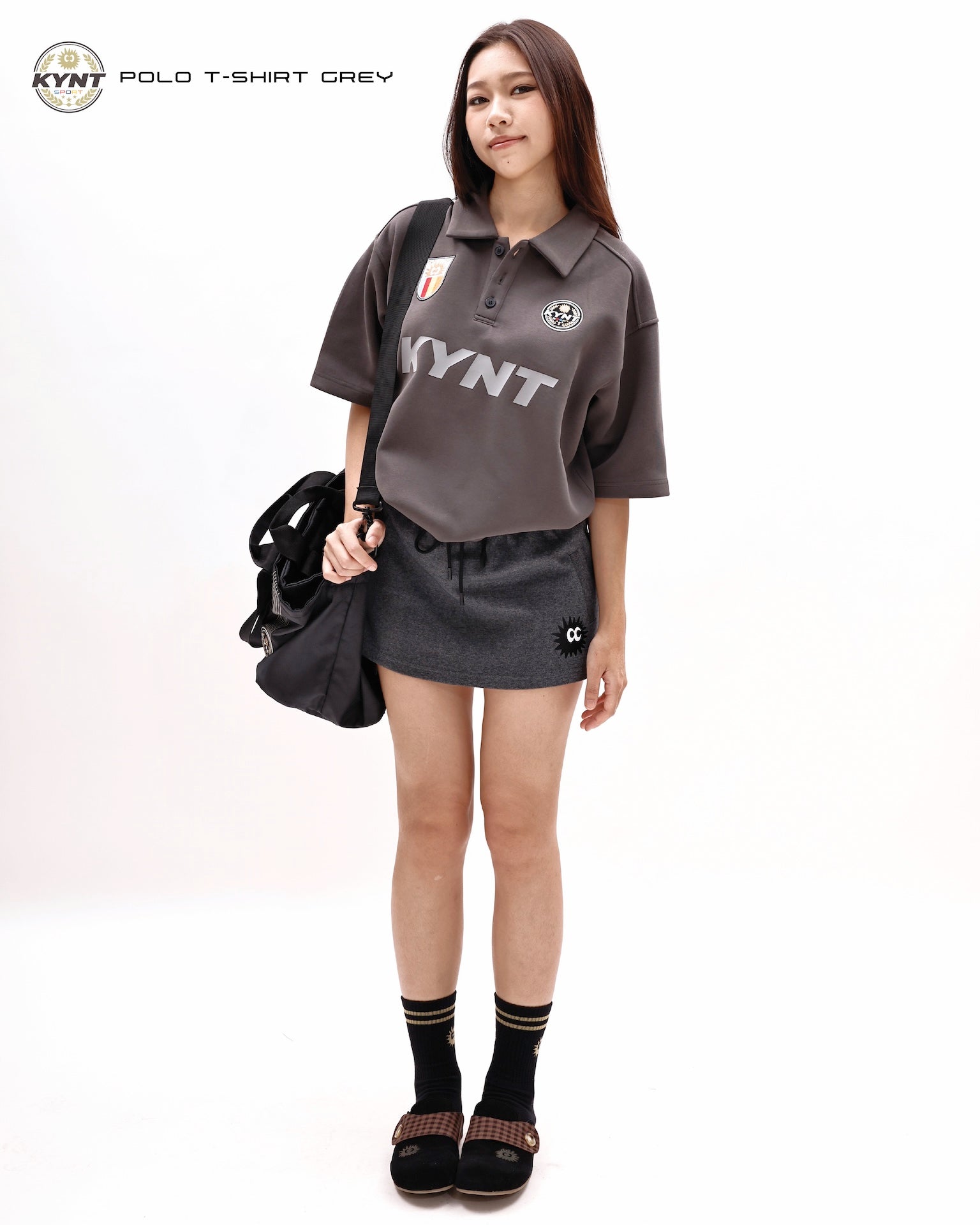 Polo T-Shirt Grey