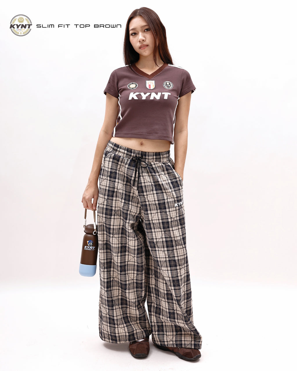 Slim Fit Top Brown