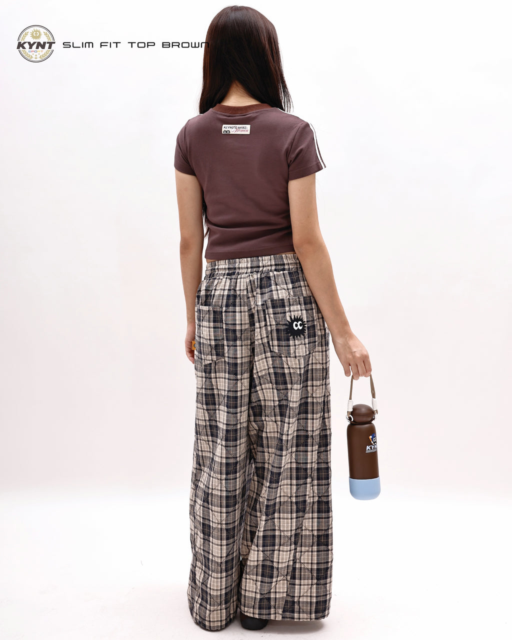 Slim Fit Top Brown