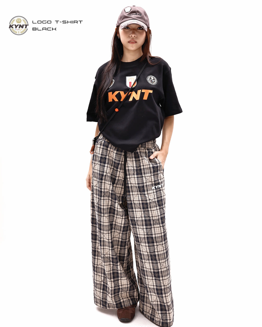 Logo T-Shirt Black/Orange