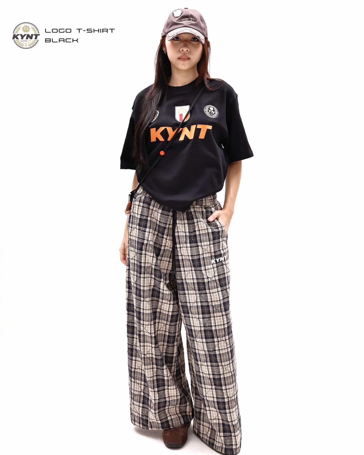 Logo T-Shirt Black/Orange