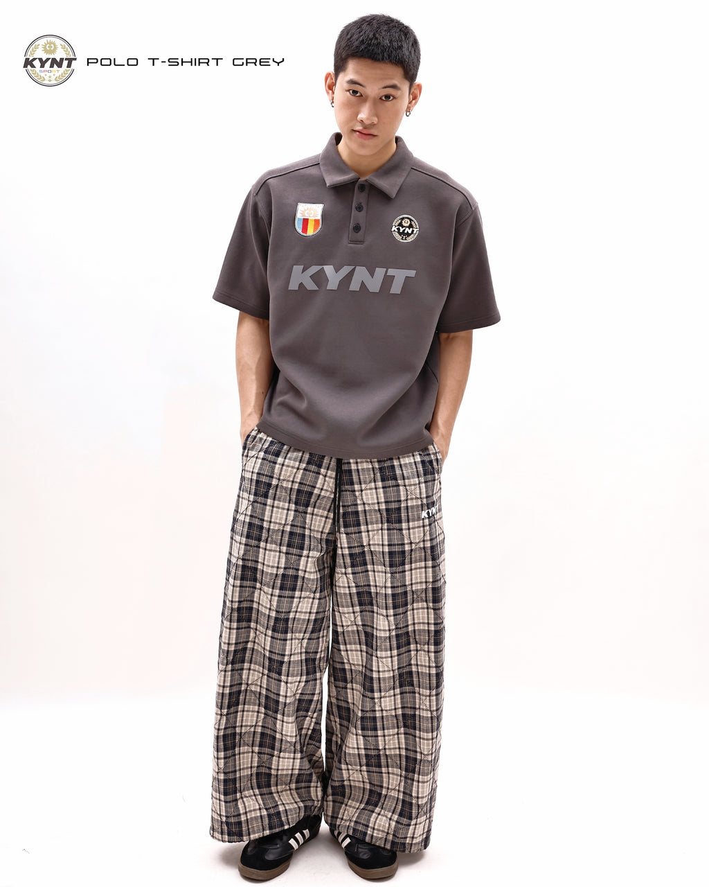 Polo T-Shirt Grey