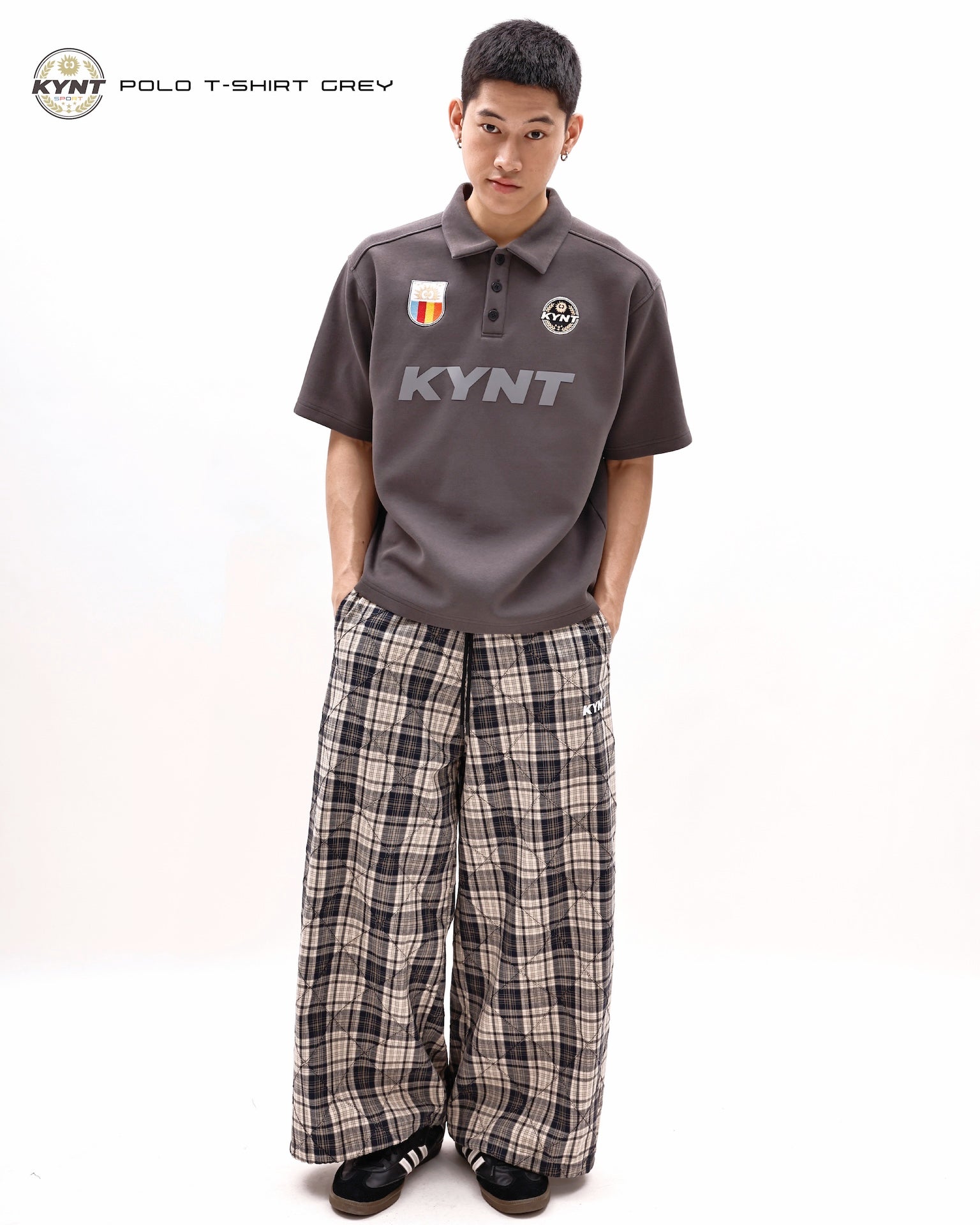Polo T-Shirt Grey