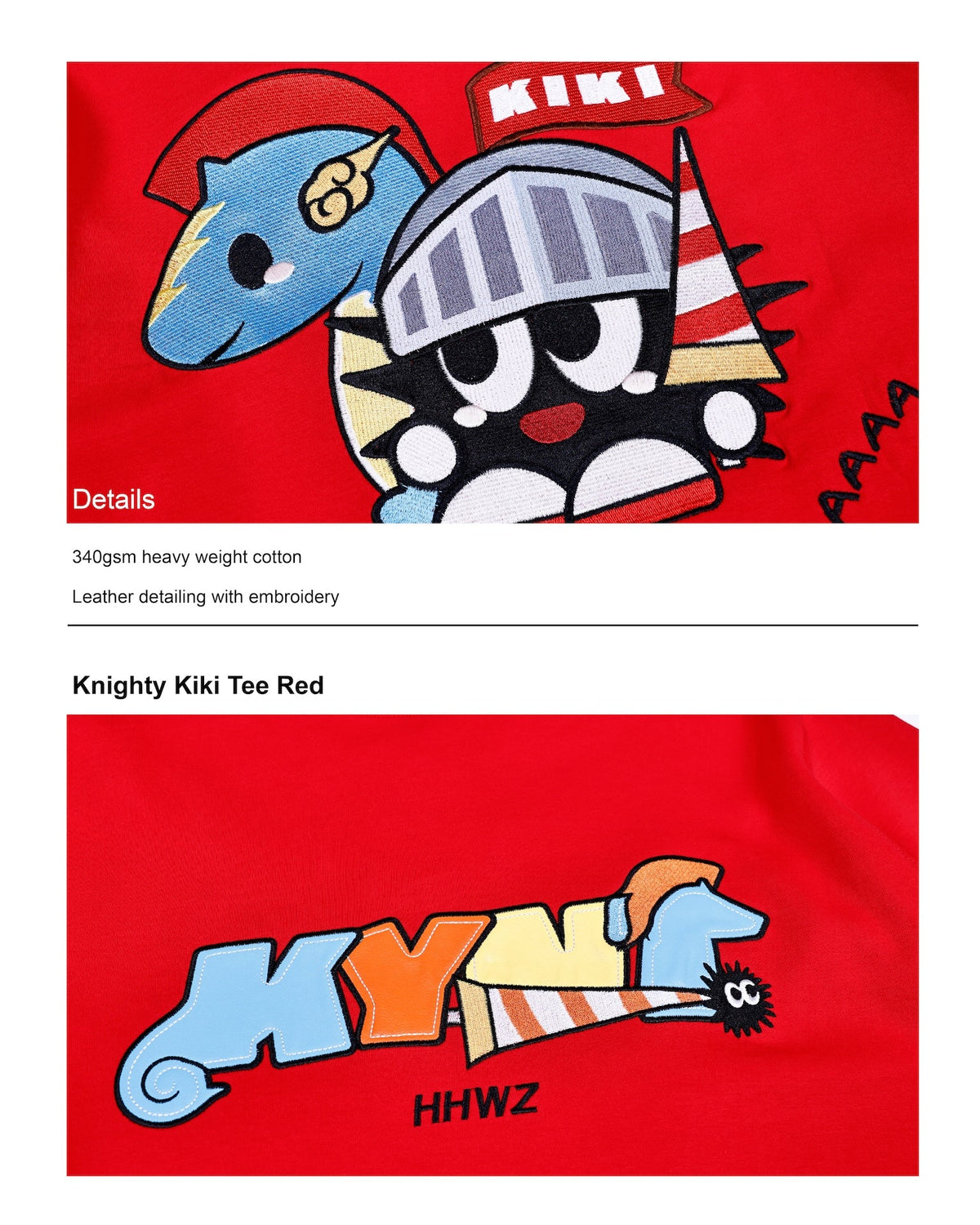 KEYNOTE | Knighty Kiki Tee Red - SWAGANZ