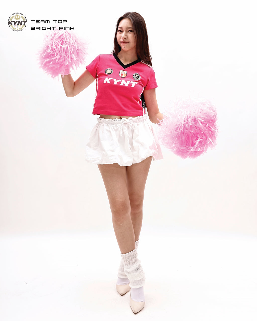 Slim Fit Top Bright Pink