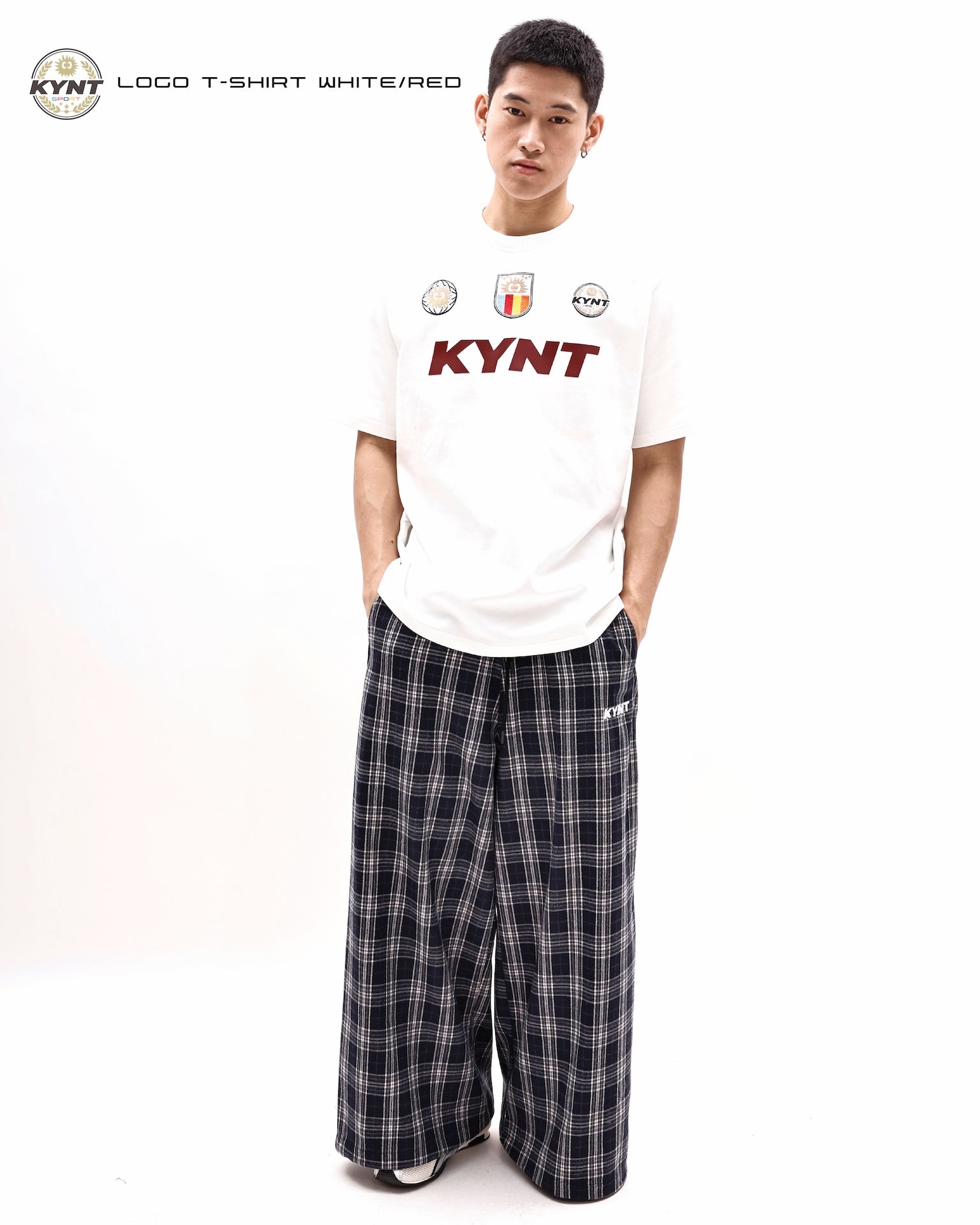 Logo T-Shirt White/Red