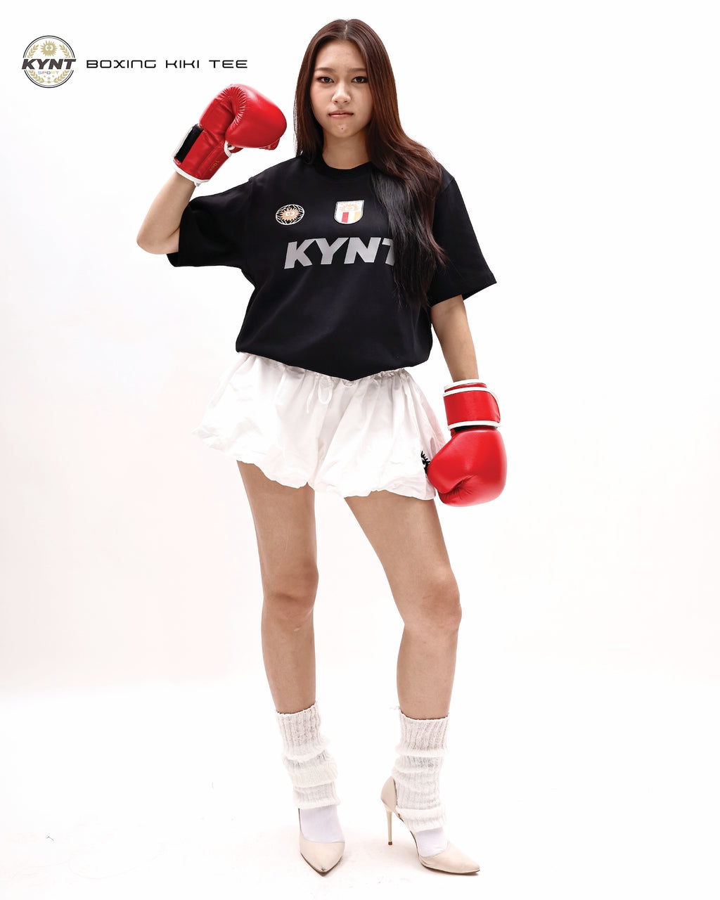 Boxing Kiki Tee Black