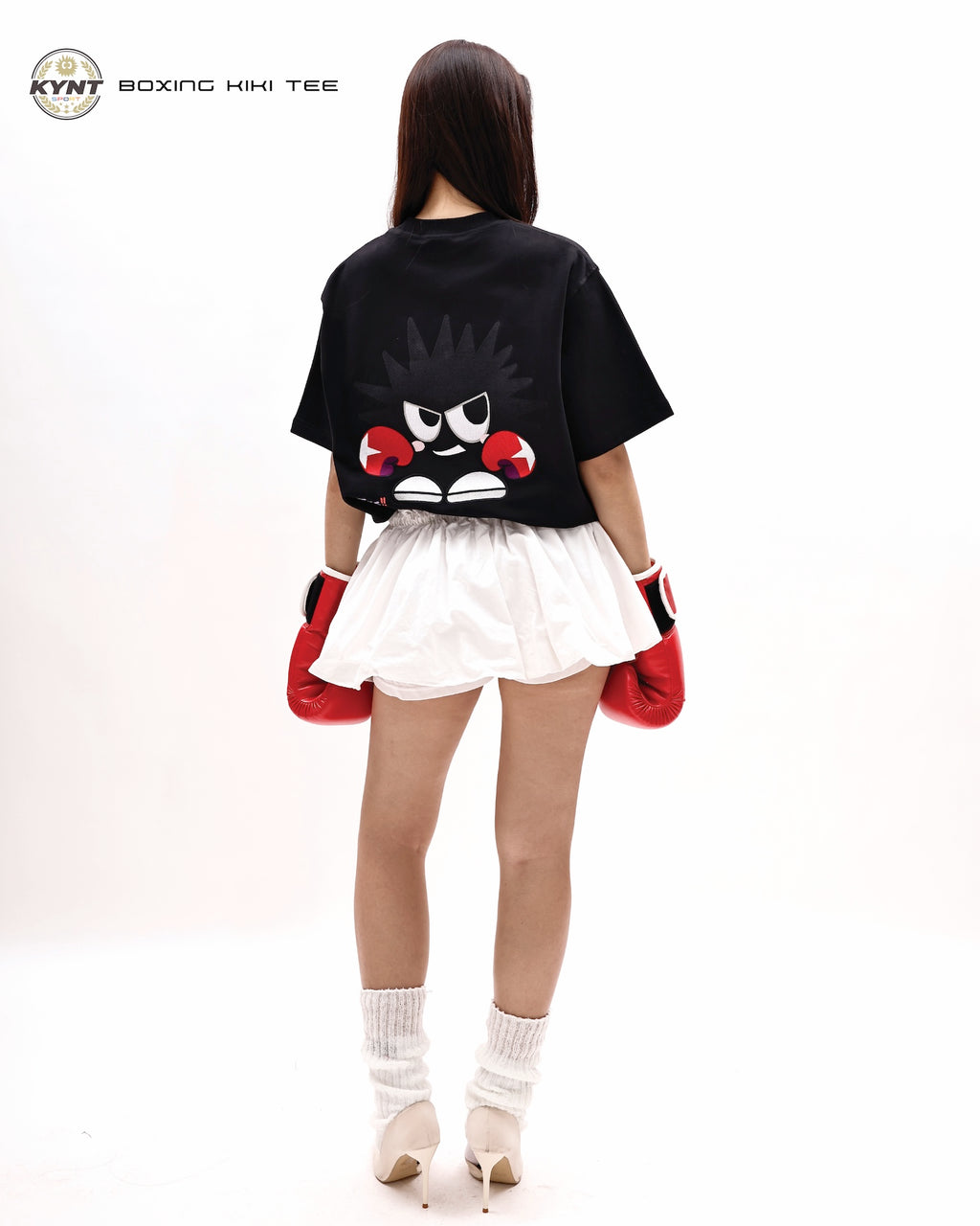 Boxing Kiki Tee Black