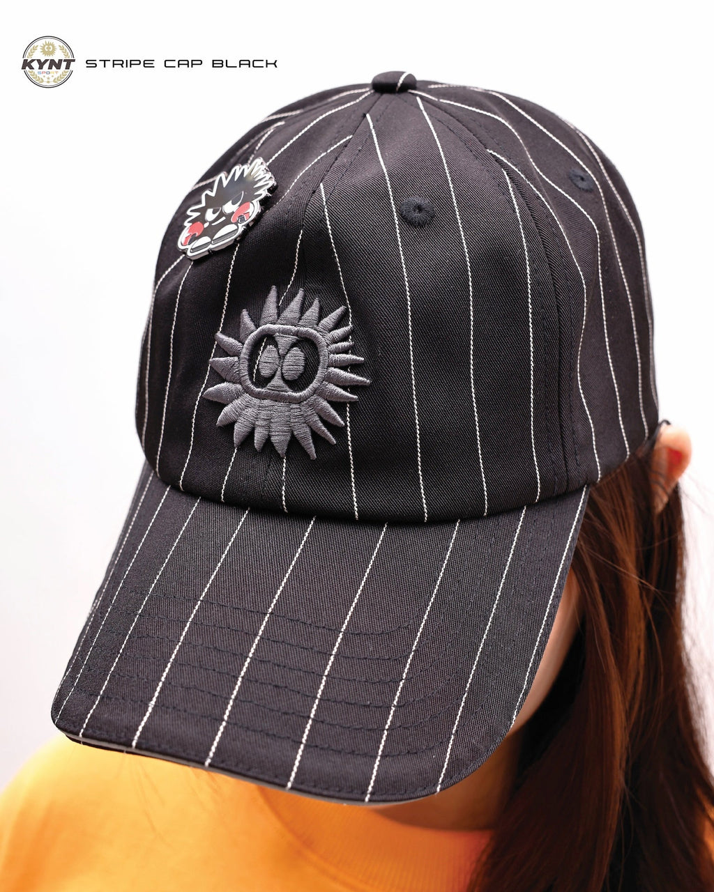KEYNOTE | Sport Club Stripe Cap Black - SWAGANZ