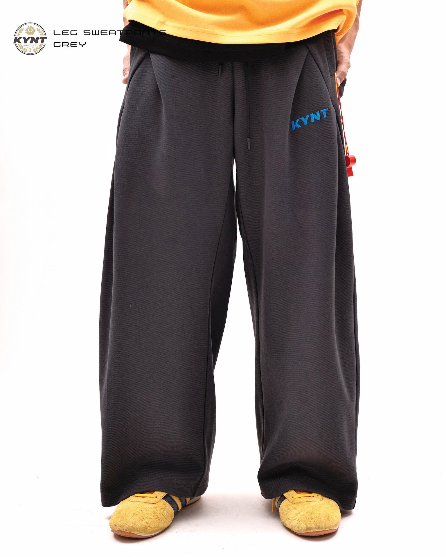 Wide Leg Sweatpants Grey