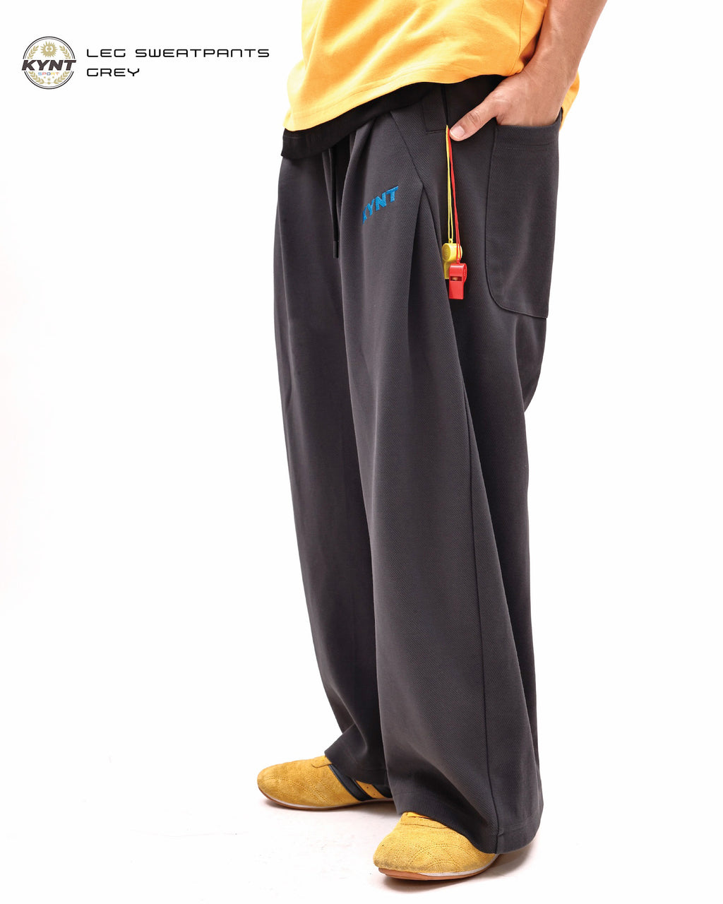 Wide Leg Sweatpants Grey