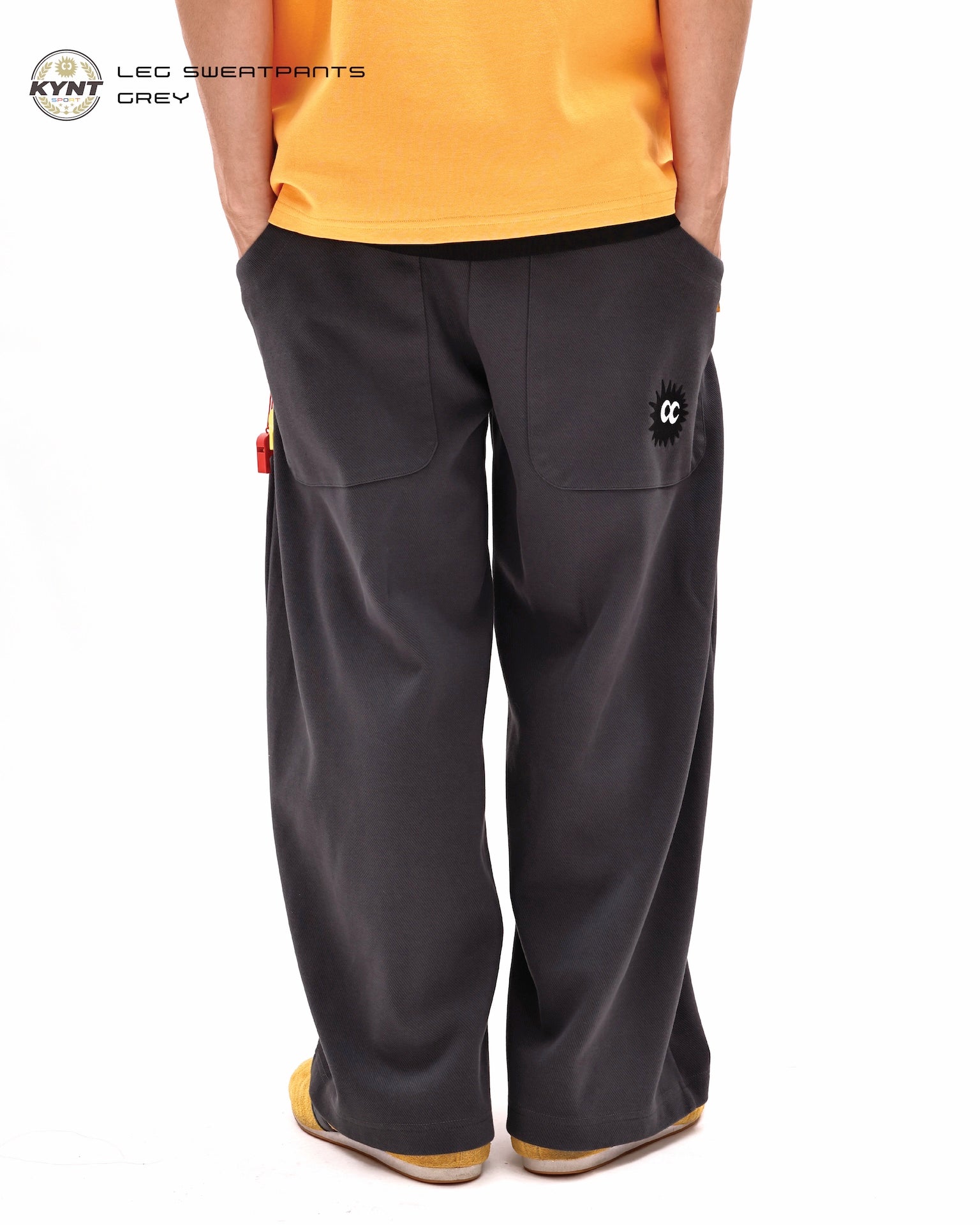 Wide Leg Sweatpants Grey