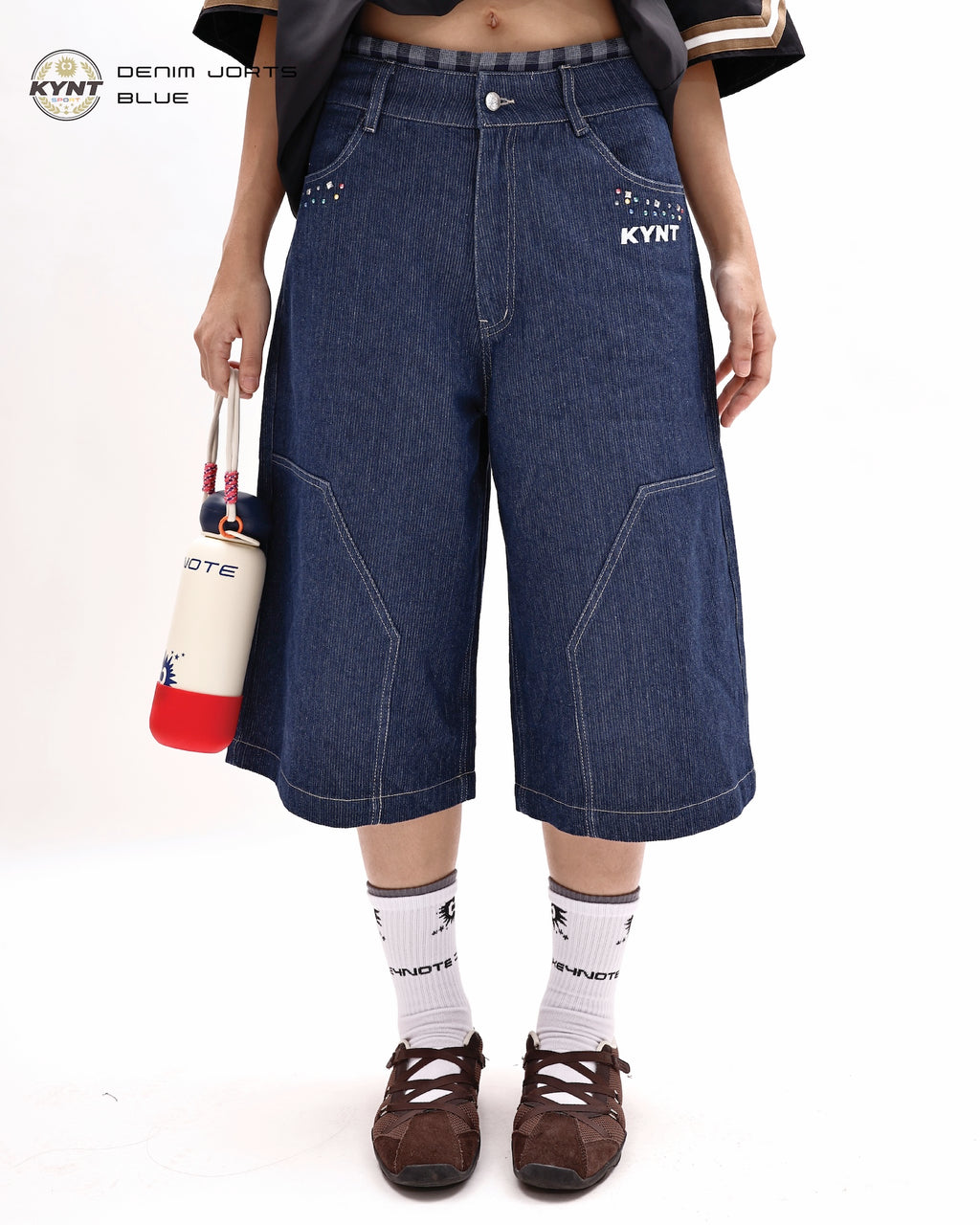 Denim Jorts Blue