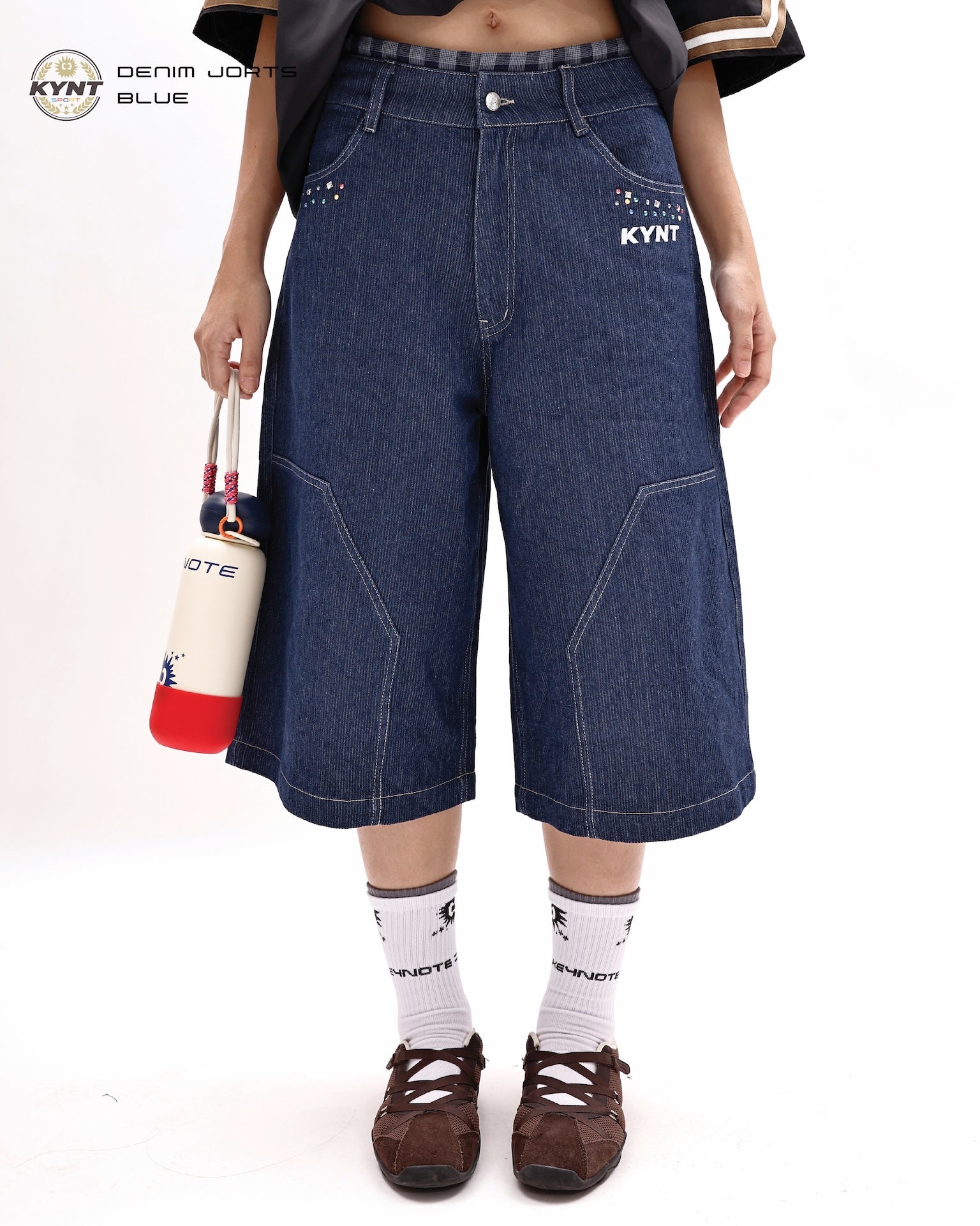 Denim Jorts Blue