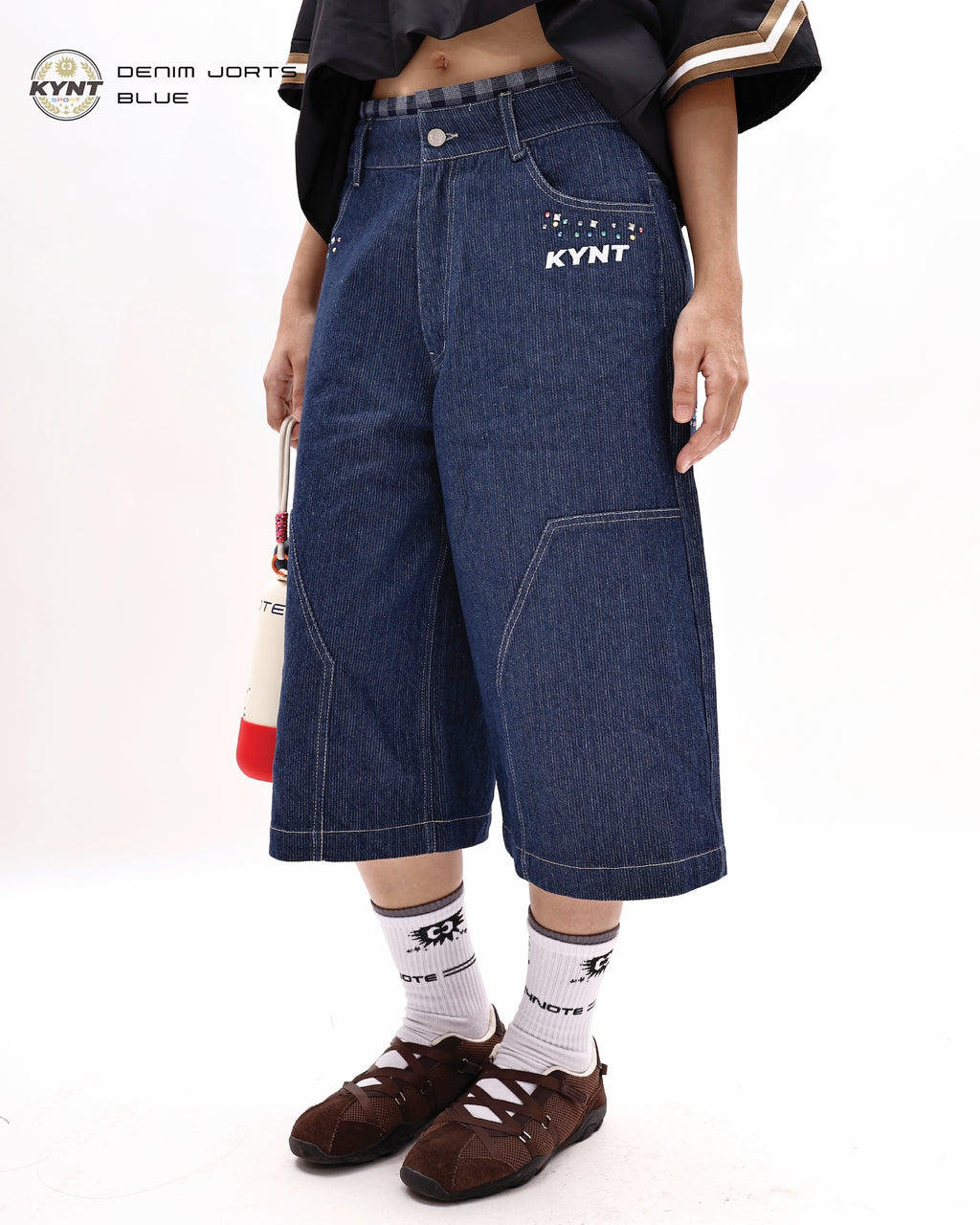 Denim Jorts Blue