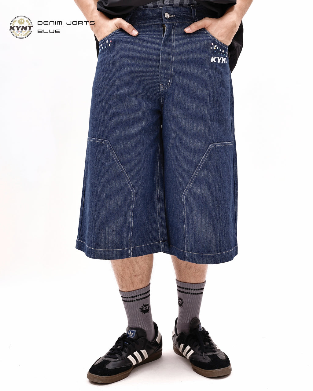 Denim Jorts Blue