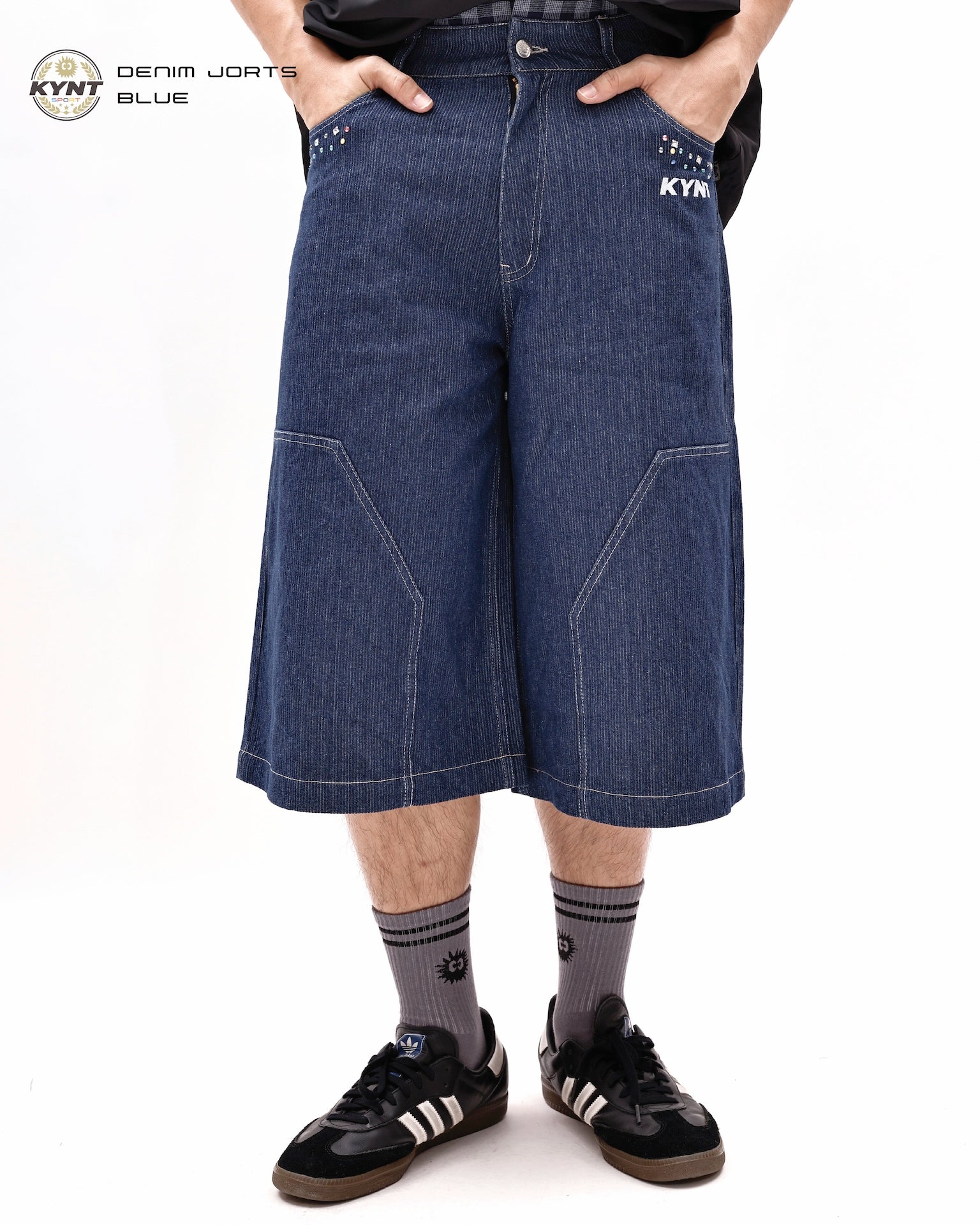 Denim Jorts Blue