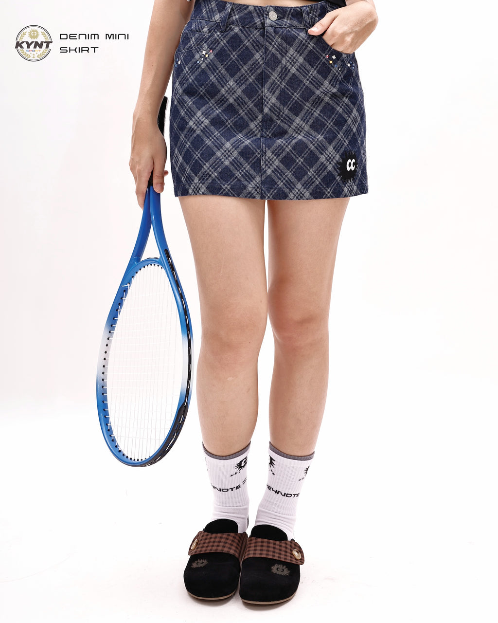 Denim Mini Skirt