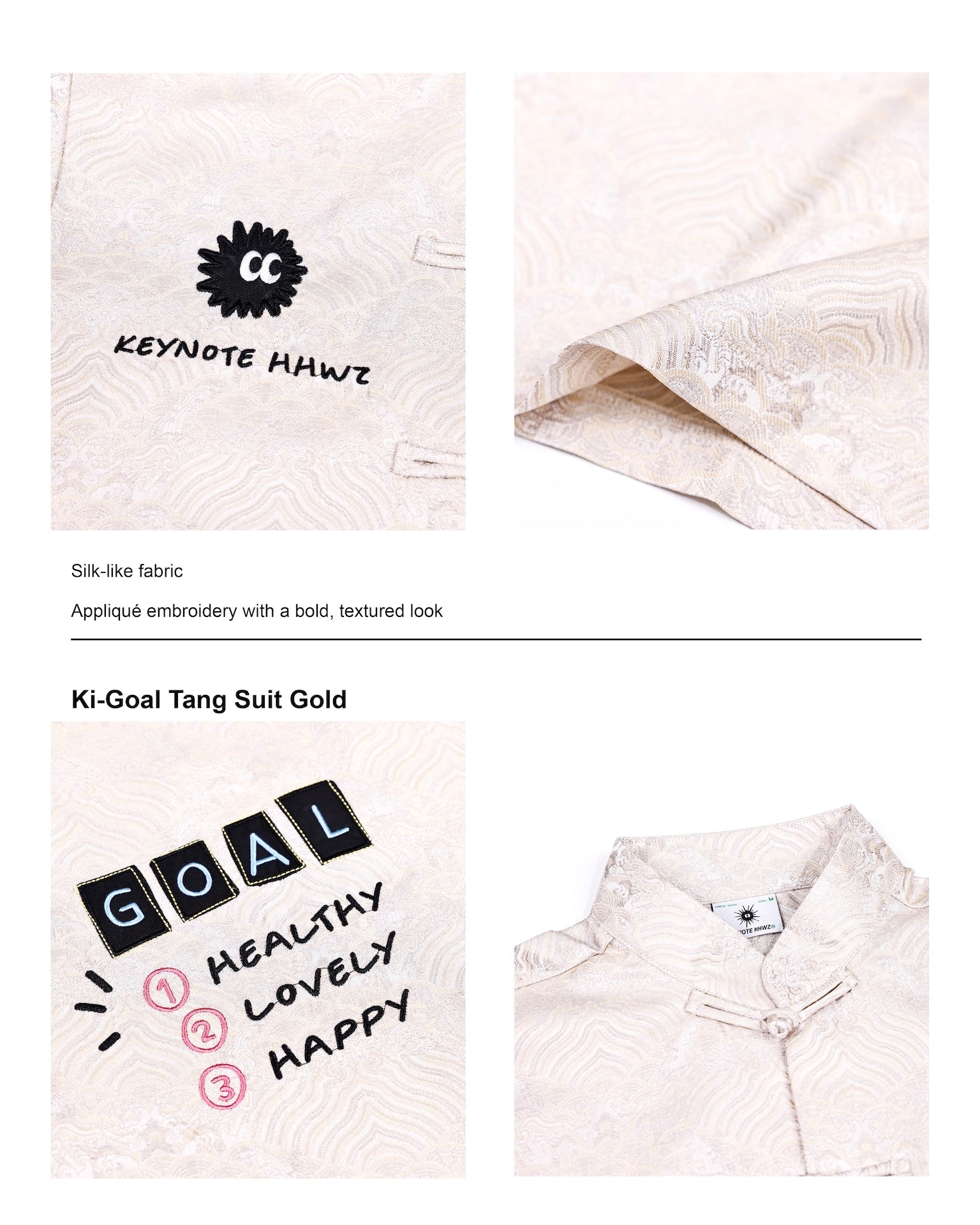 KEYNOTE | Ki-Goal Tang Suit Gold - SWAGANZ