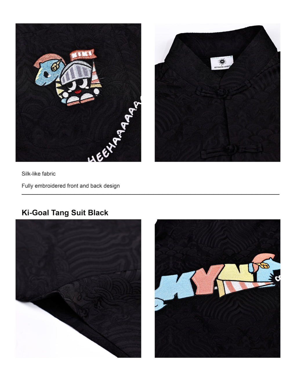 KEYNOTE | Ki-Goal Tang Suit Black - SWAGANZ