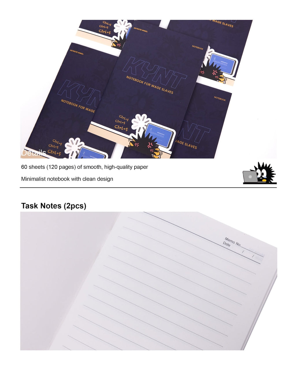 KEYNOTE | Task Notes (2pcs)