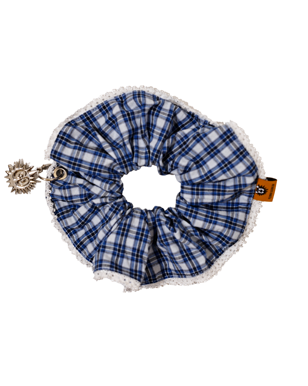 Lace Trim Scrunchie