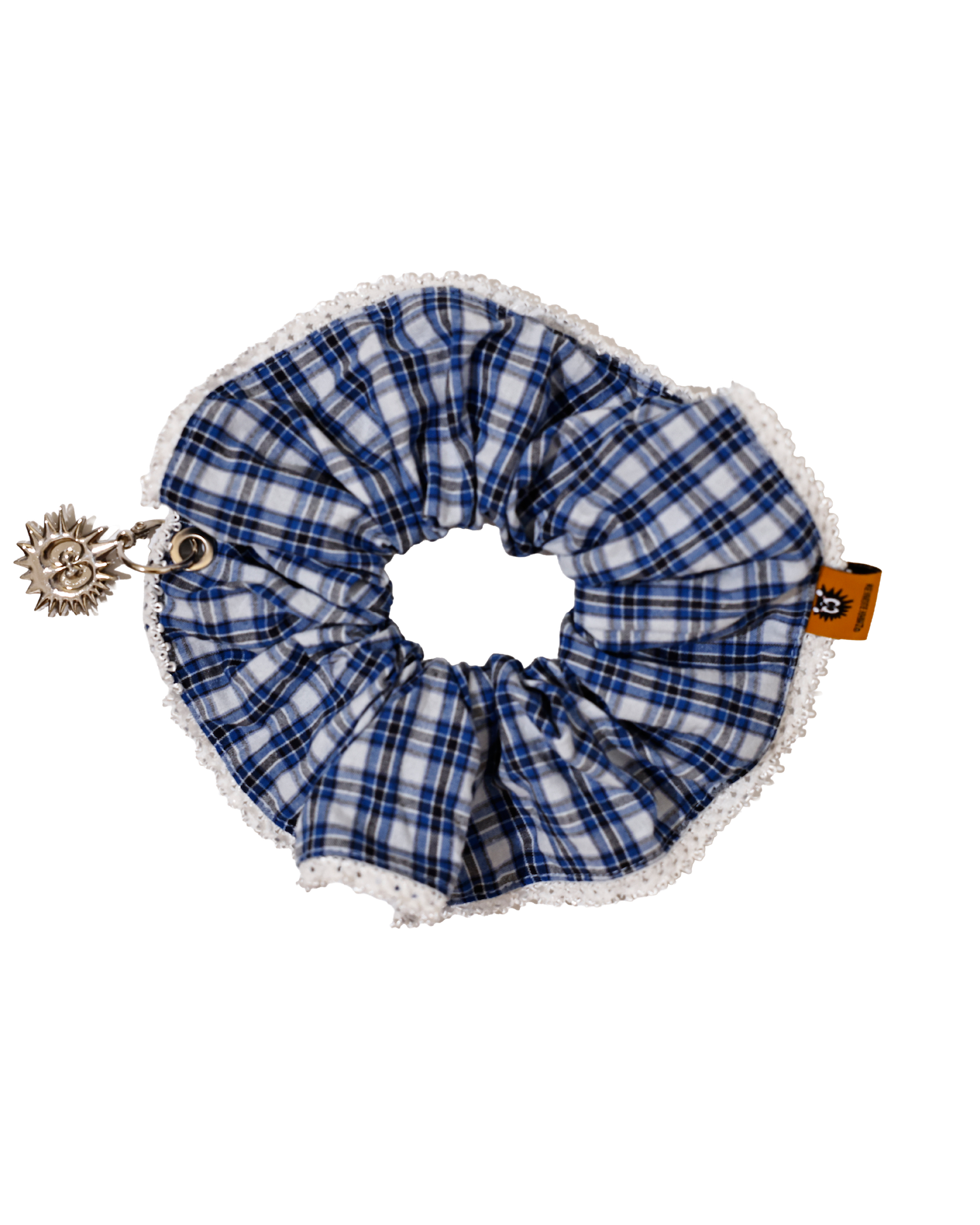 Lace Trim Scrunchie