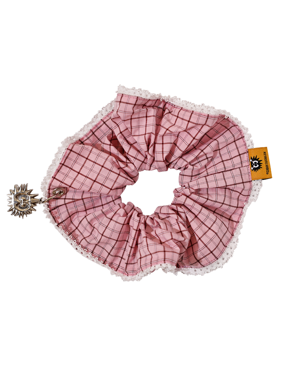 Lace Trim Scrunchie