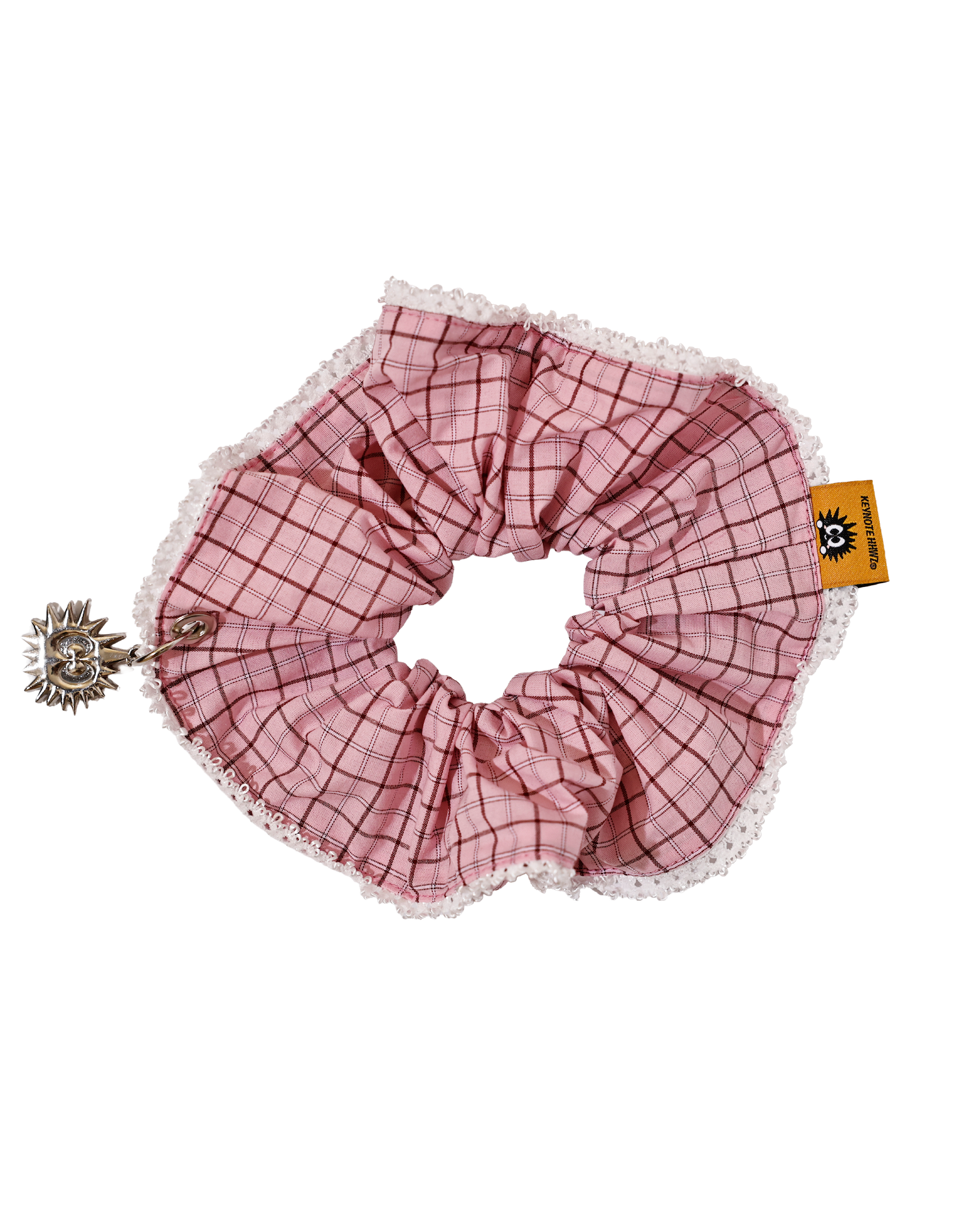 Lace Trim Scrunchie