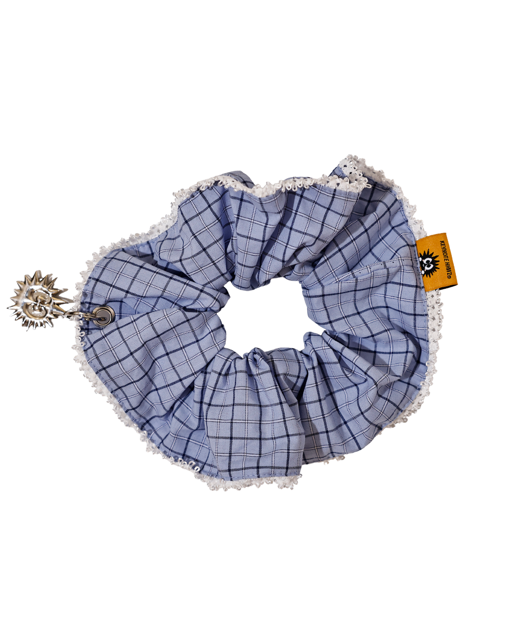 Lace Trim Scrunchie