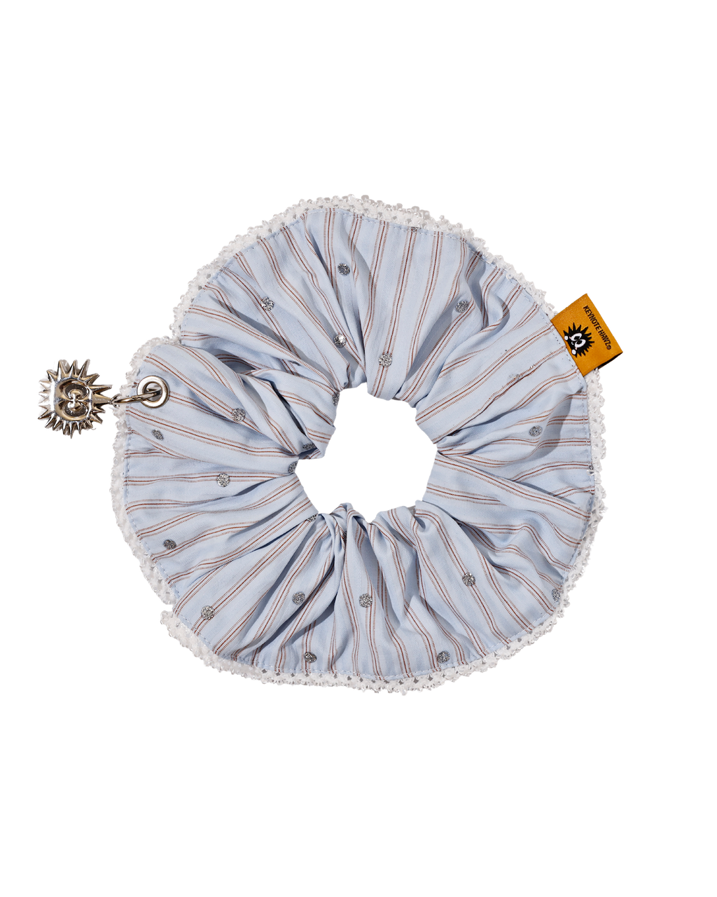 Lace Trim Scrunchie