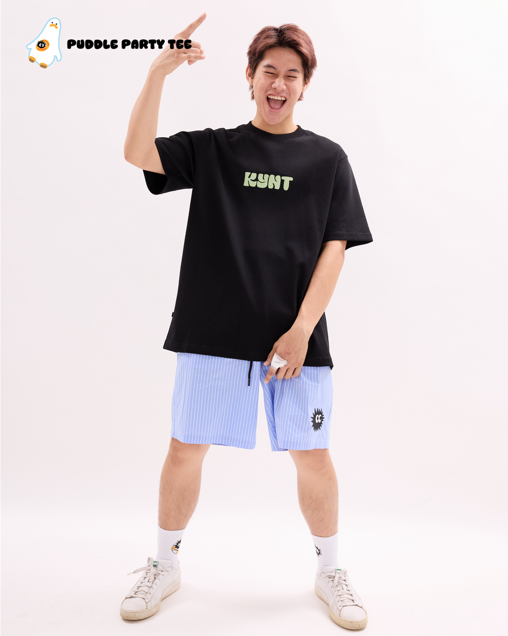 Puddle Party Tee Black