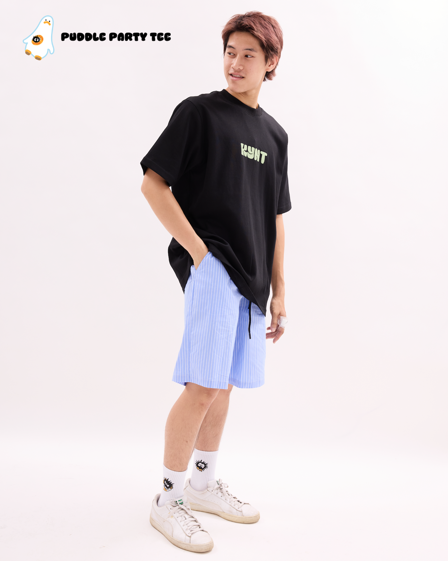 Puddle Party Tee Black