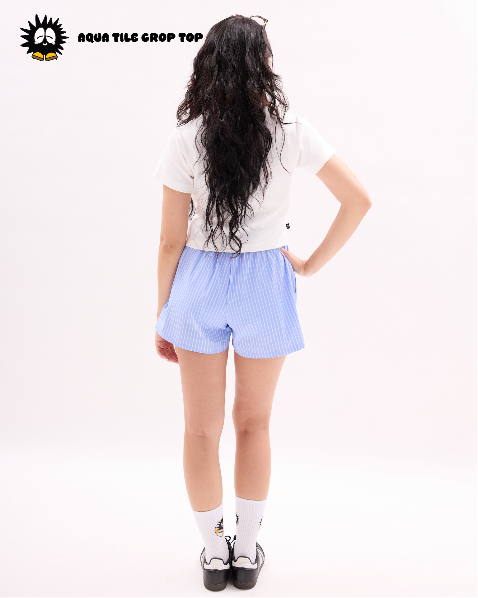 Soda Crop Top White