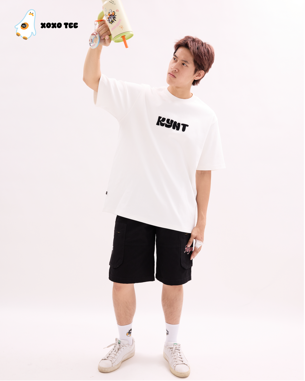 XOXO Tee White [ pre-order estimate 5 OCT 25 ship out ]