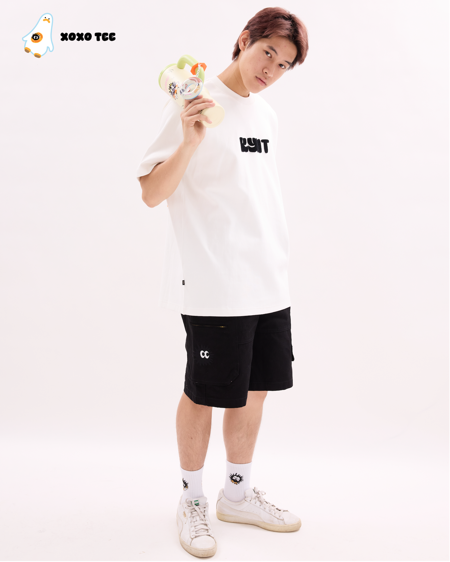 XOXO Tee White [ pre-order estimate 5 OCT 25 ship out ]