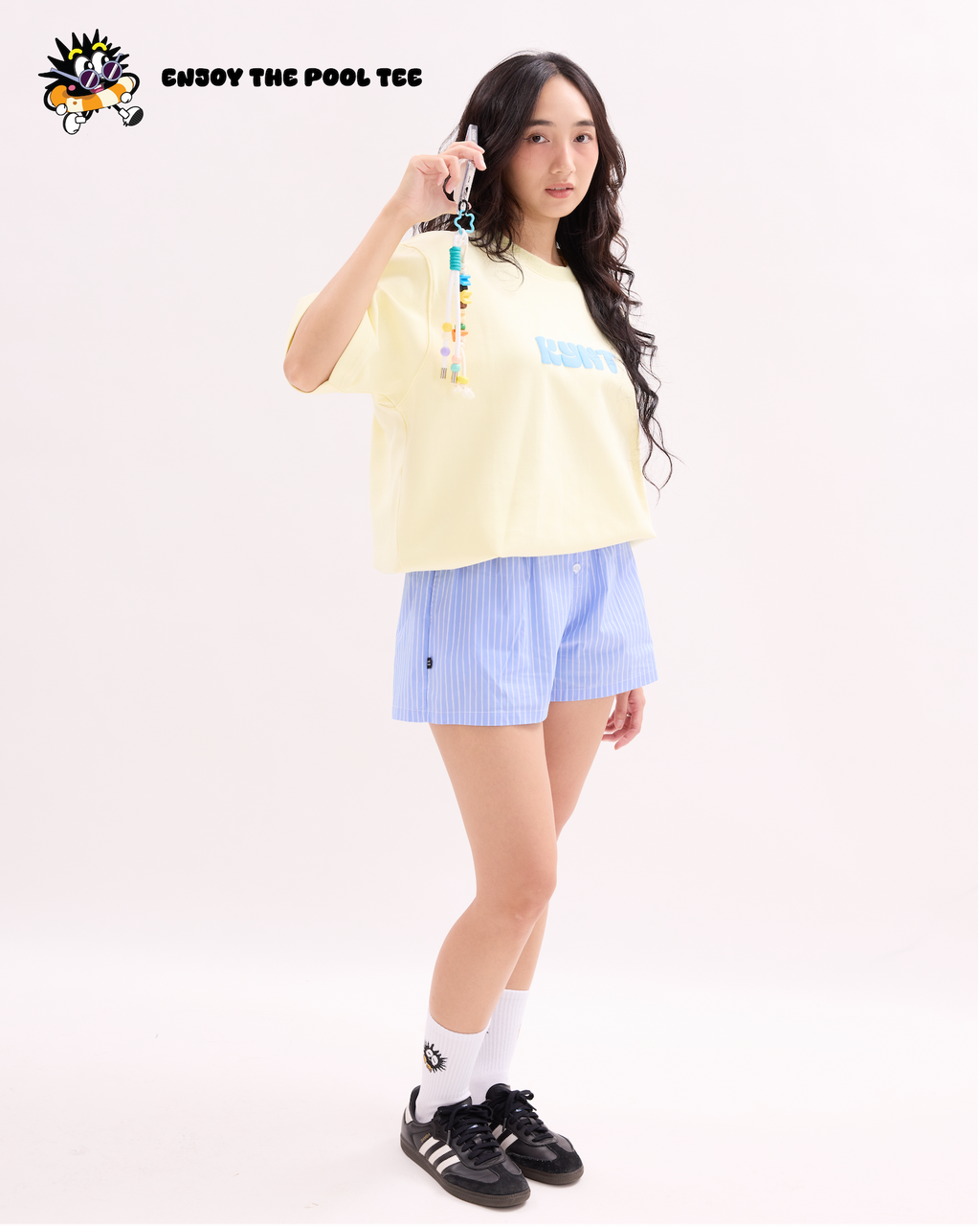 Enjoy The Pool Tee Yellow